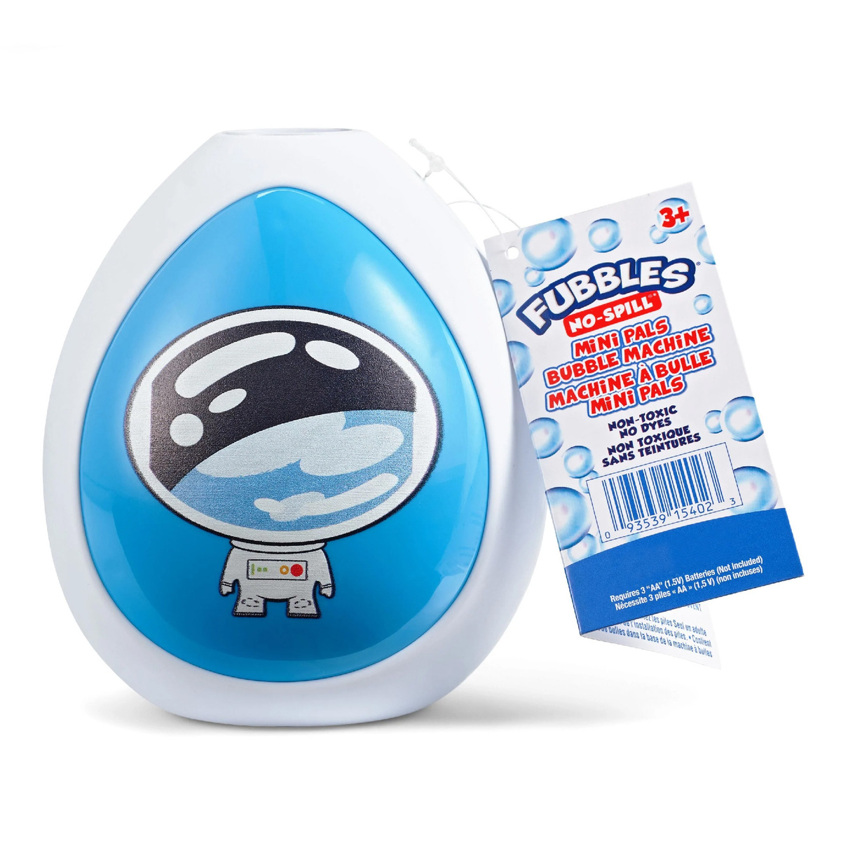 Fubbles Mini Pal Bubble Machine, Blue, 54023