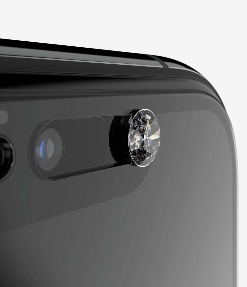 PANZERGLASS Swarovski CamSlider Privacy Screen Protector for iPhone 11 Pro - Black