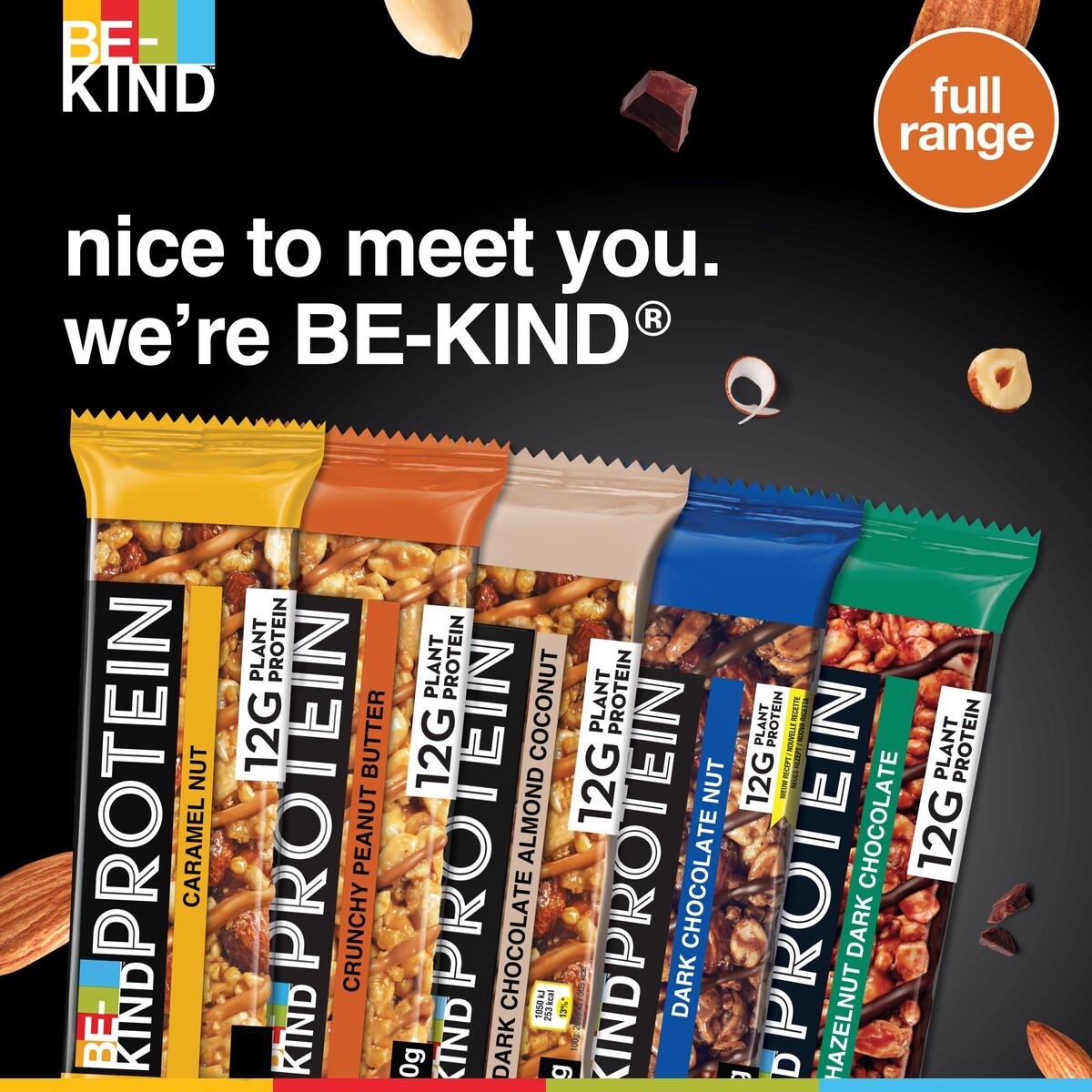 Be-Kind Almond & Coconut Bar Value Pack 3 x 30 g