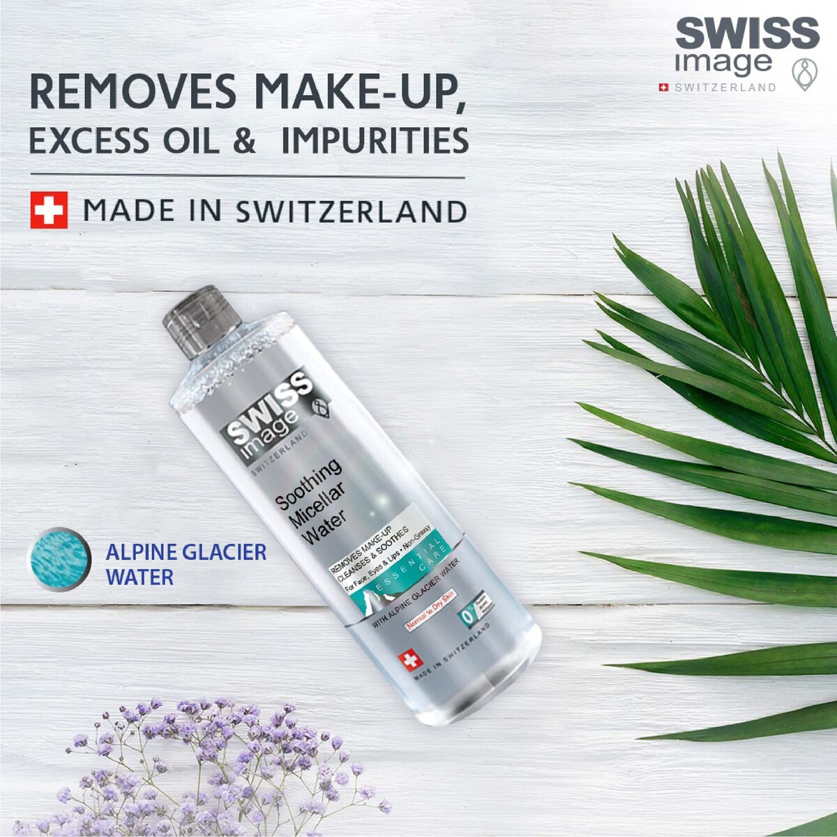Swiss Image Soothing Micellar Water Make Up Remover 400 ml