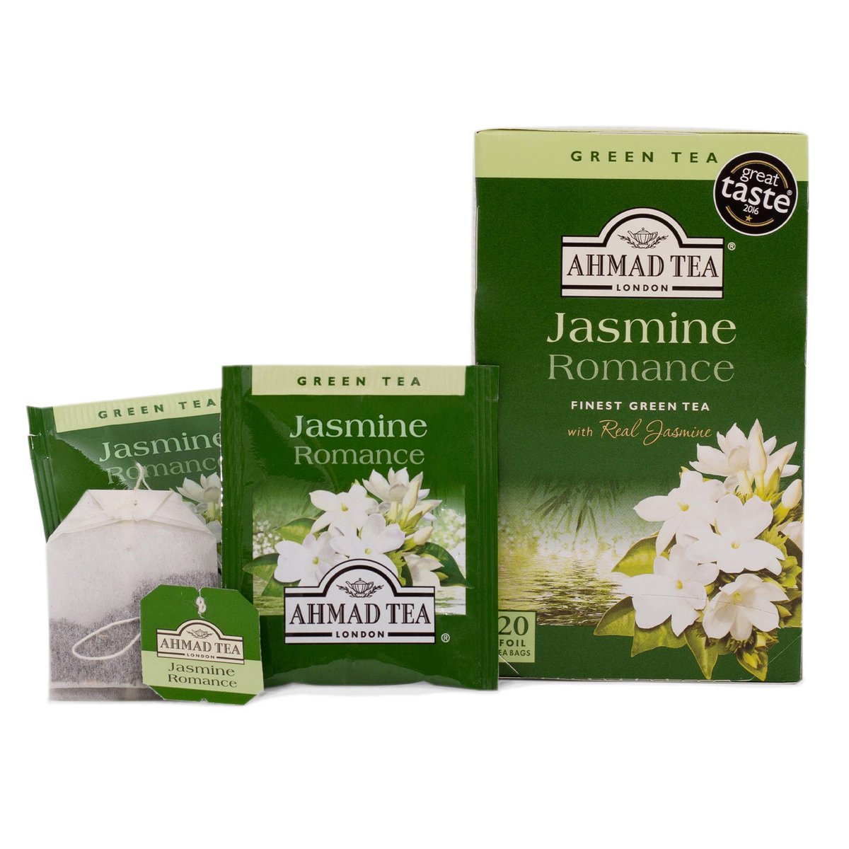 Ahmad Tea Jasmine Romance Green Tea 20 Teabags 40 g