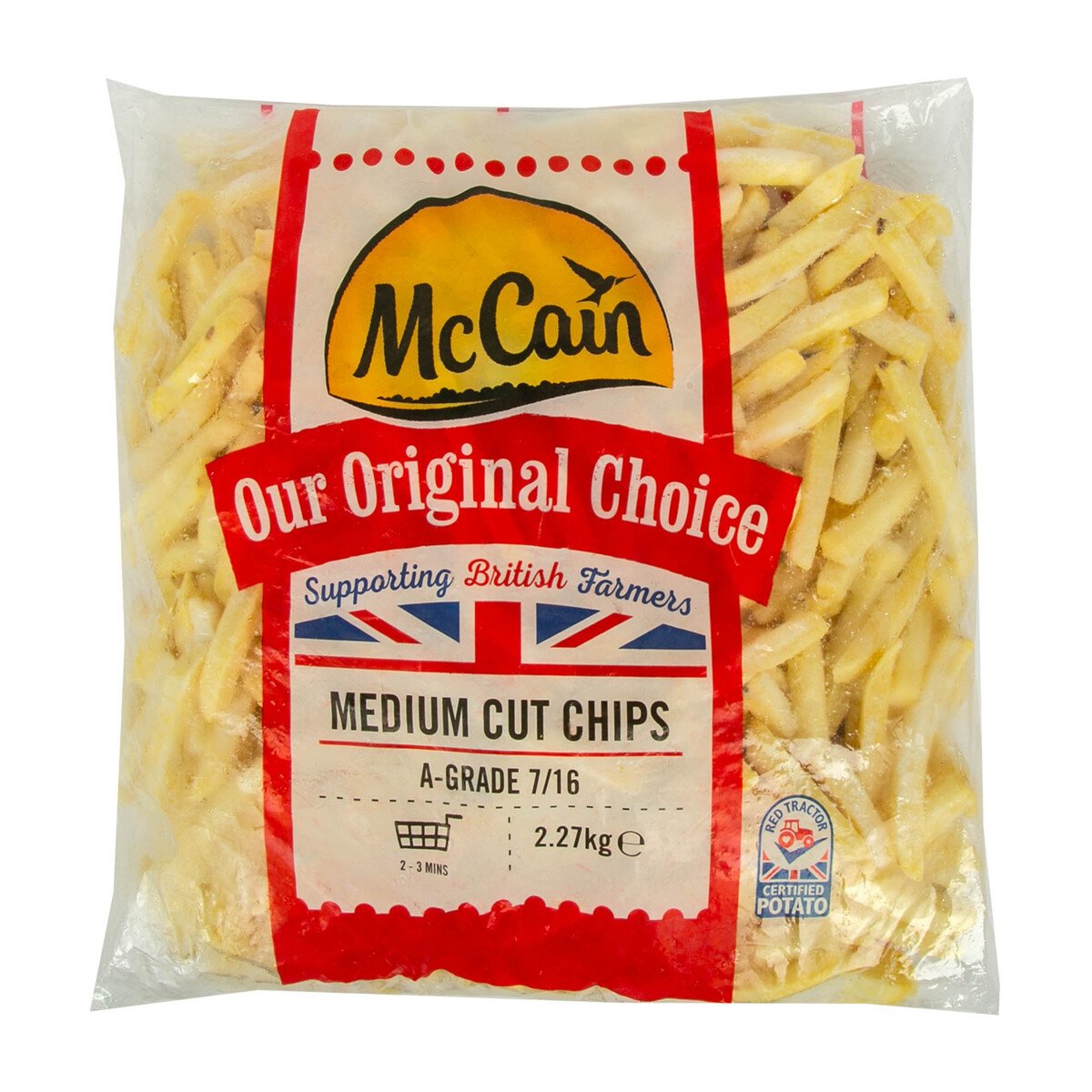 اشتري قم بشراء McCain Original Medium Cuts Potato 2.27 kg Online at Best Price من الموقع - من لولو هايبر ماركت SP&OthrPotat.Product في الامارات