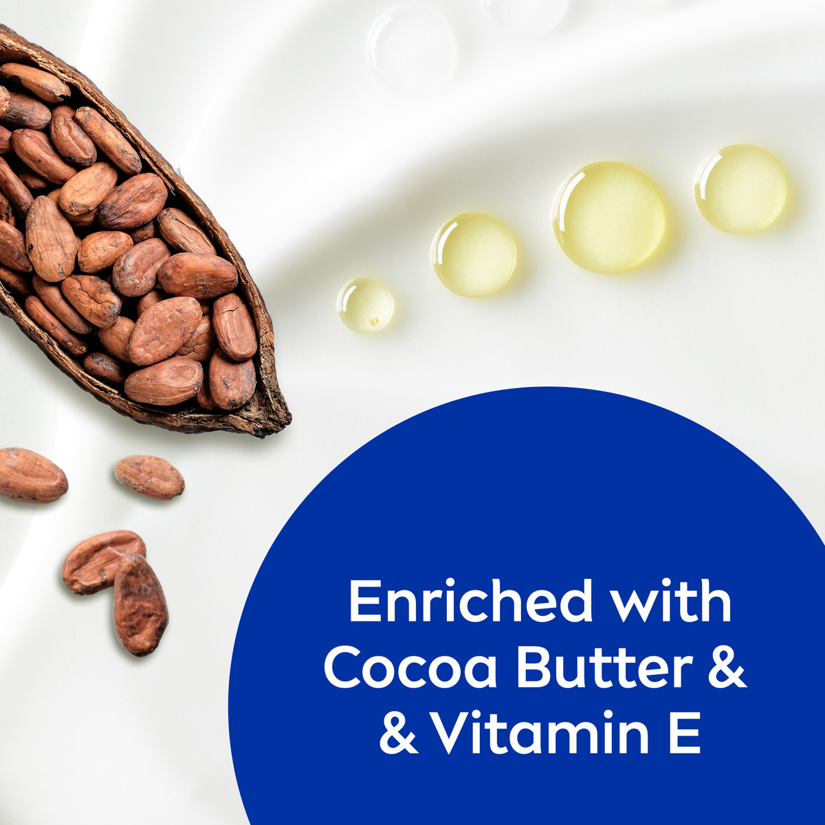 Nivea Body Lotion Cocoa Butter Vitamin E Dry Skin 400 ml