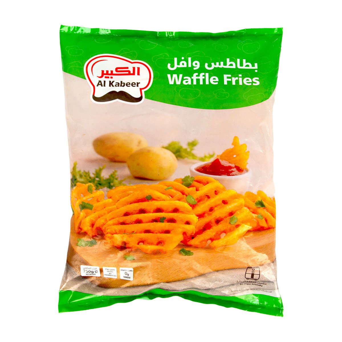 Al Kabeer Waffle Fries 750 g