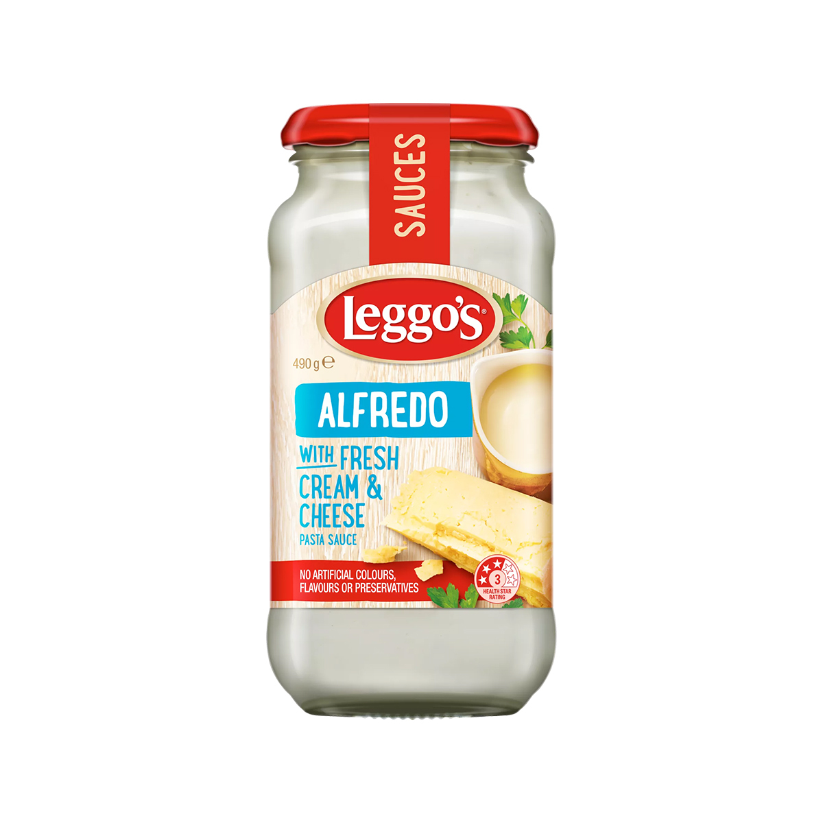 Leggos Alfredo Pasta Sauce 490g