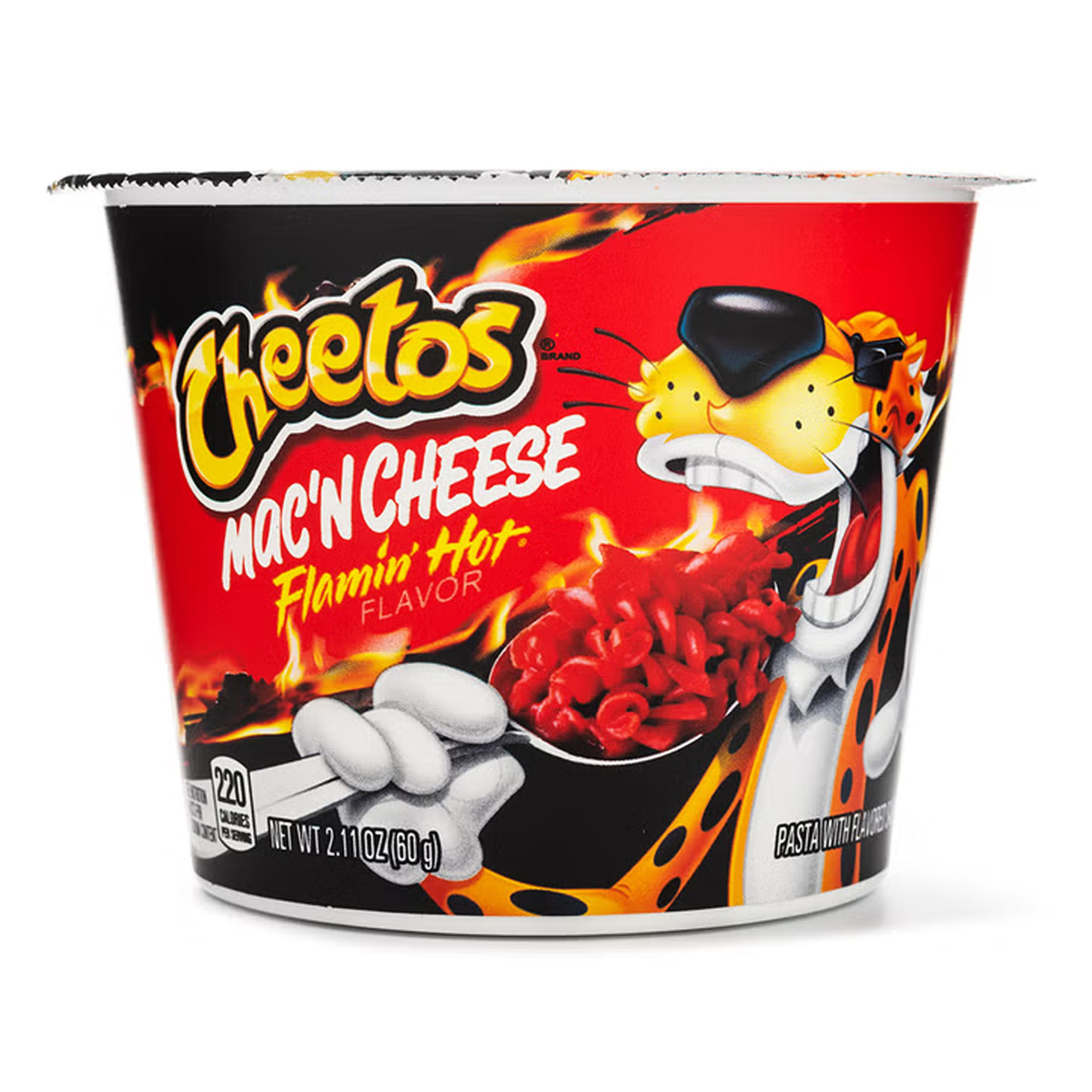 Buy Cheetos Macn Cheese Flamin Hot Pasta Flavoured Sauce, 60 g Online at Best Price | Instant Noodle | Lulu UAE in UAE