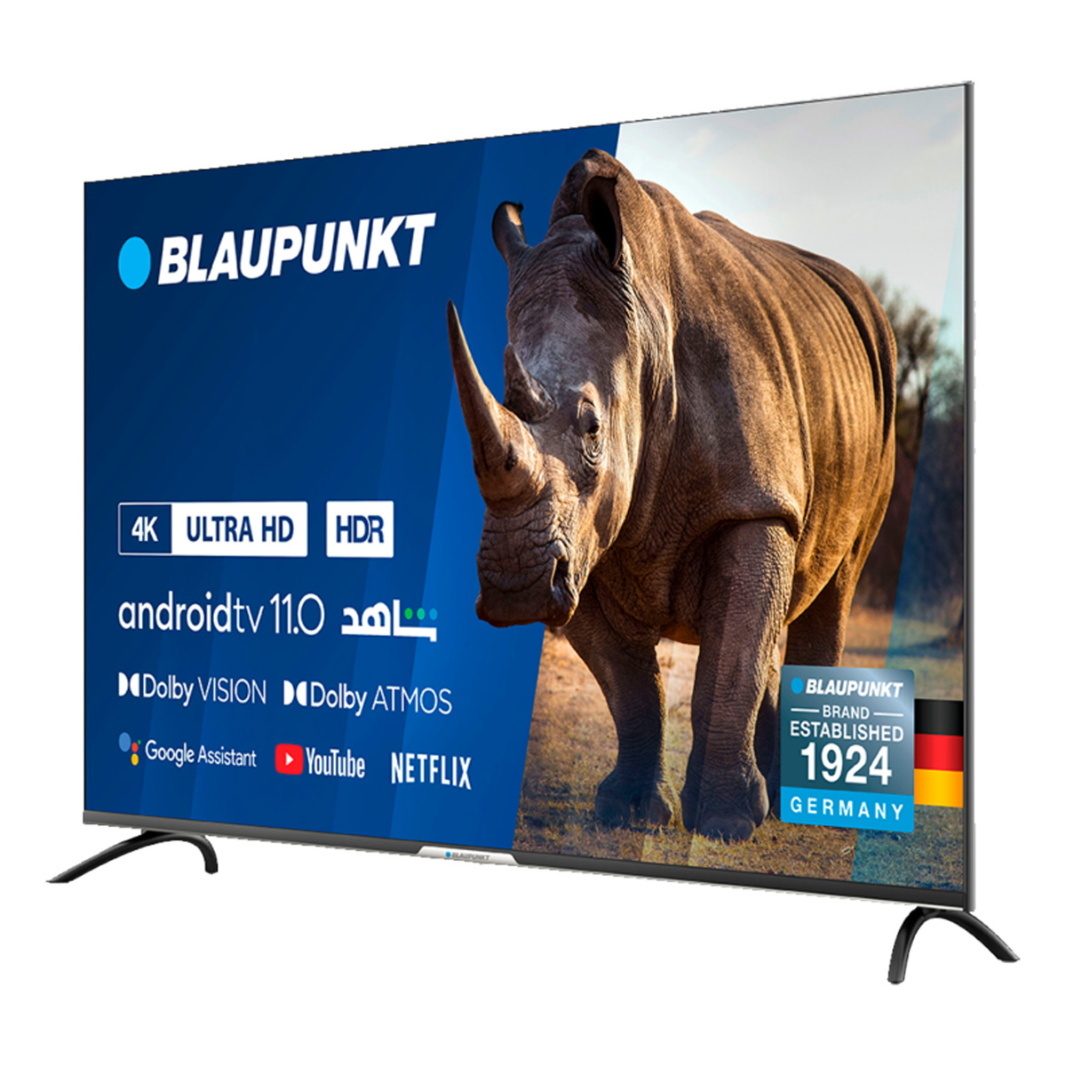 Blaupunkt 43 inches 4K-UHD Android LED Smart TV, 43UBC6000D