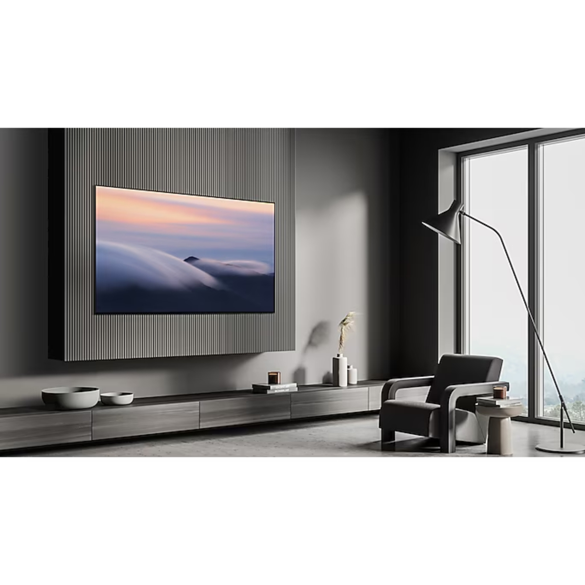 Samsung 55 inches OLED 4K Smart TV, Black, QA55S90DAUXZN
