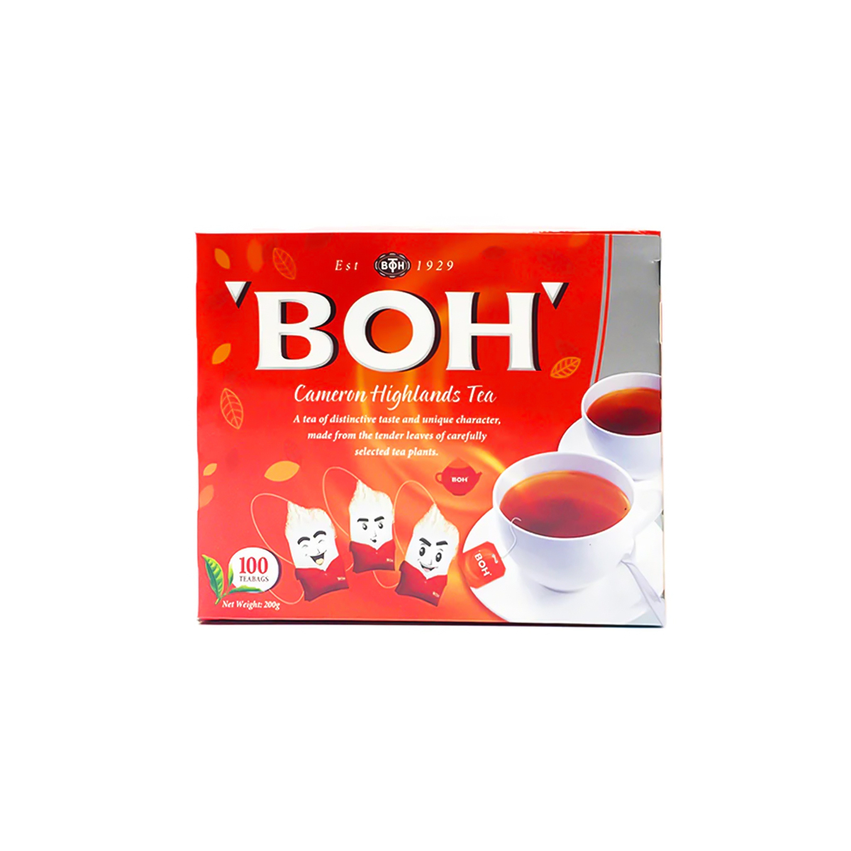 Boh Double Chamber Teabag 100Sanchets