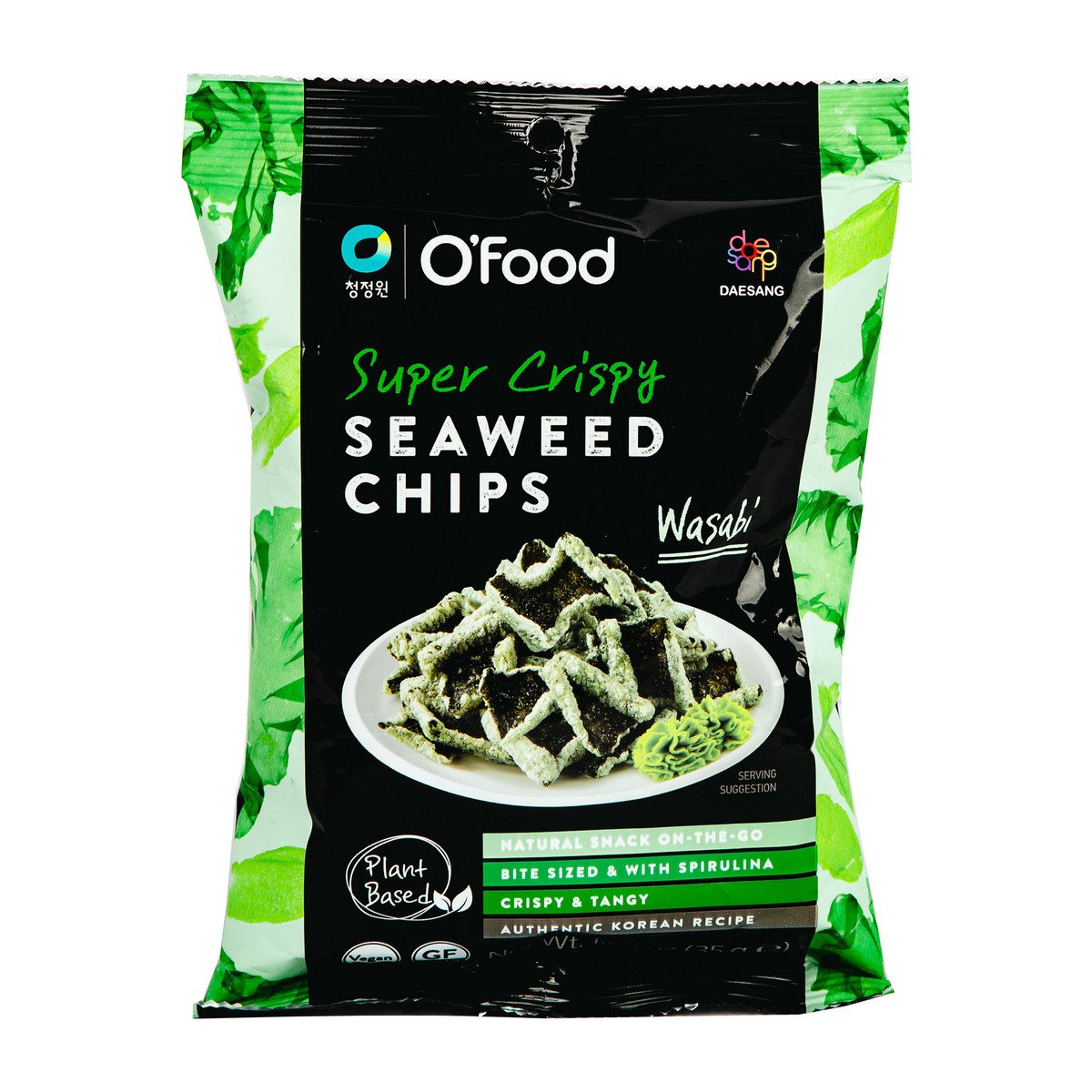 O'Food Super Crispy Wasabi Seaweed Chips 35 g