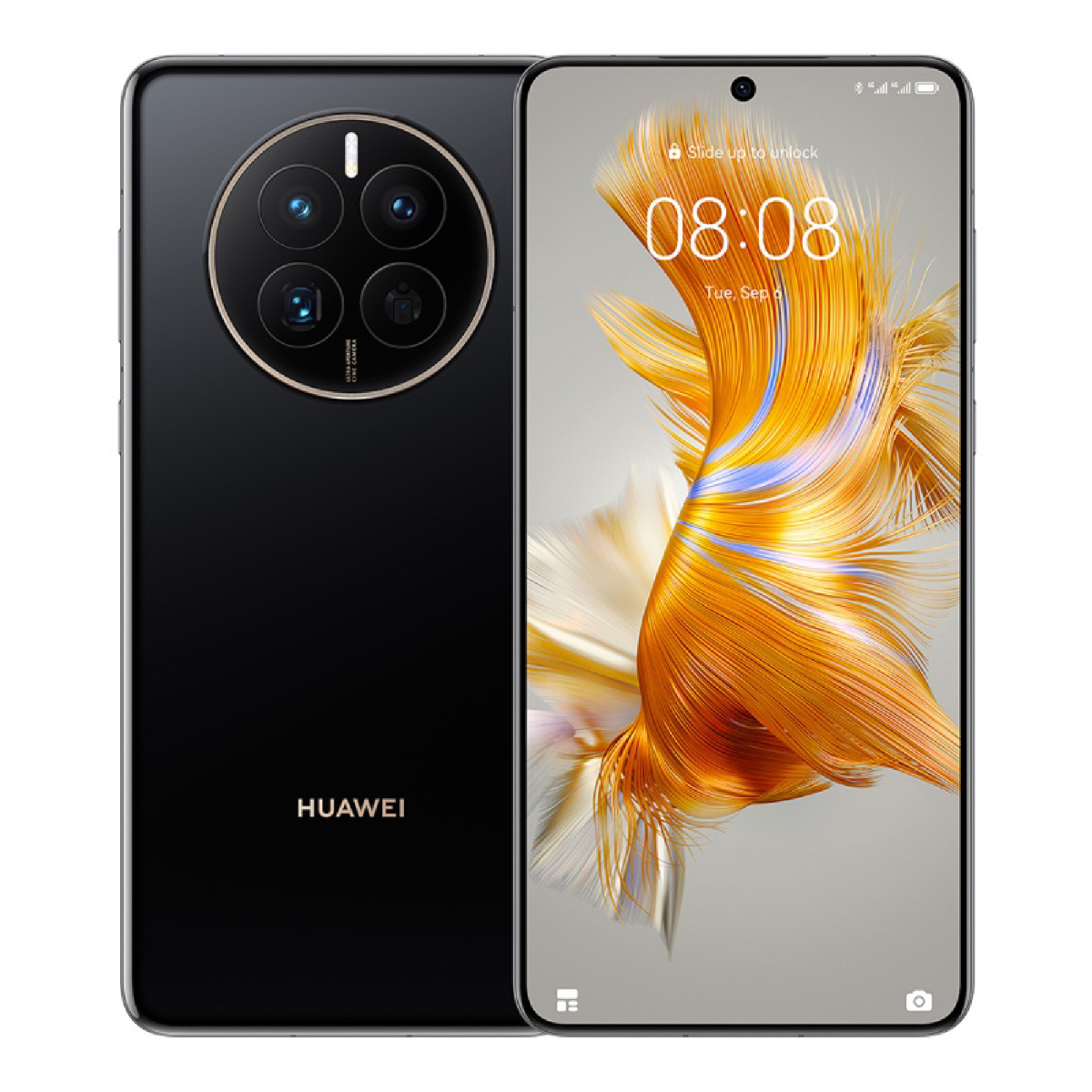 Huawei Mate 50, Dual SIM 4G Smartphone, 8 GB RAM, 256 GB Storage, Black
