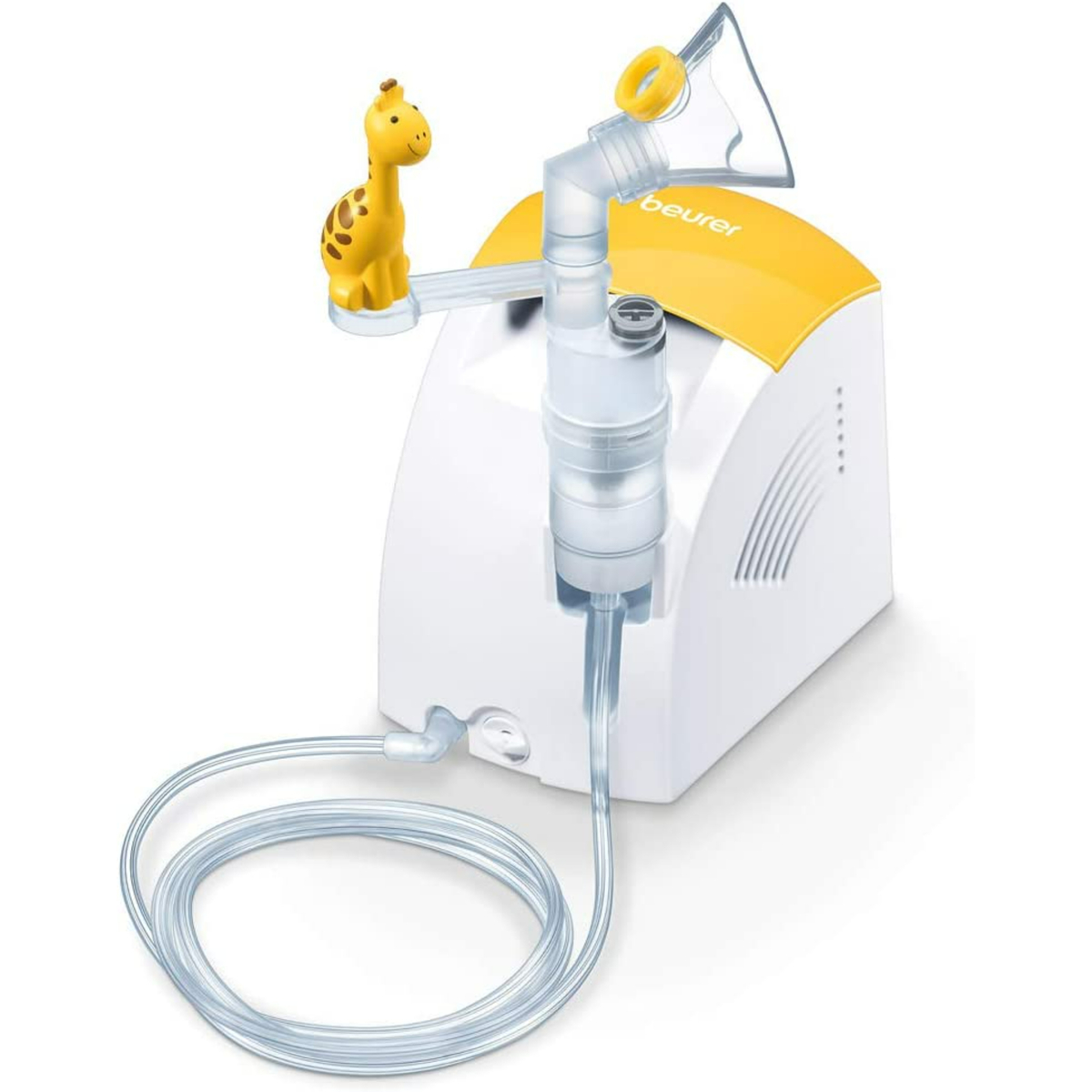 بيورير جهاز بخار نيبوليزر للأطفال، أصفر، IH-26