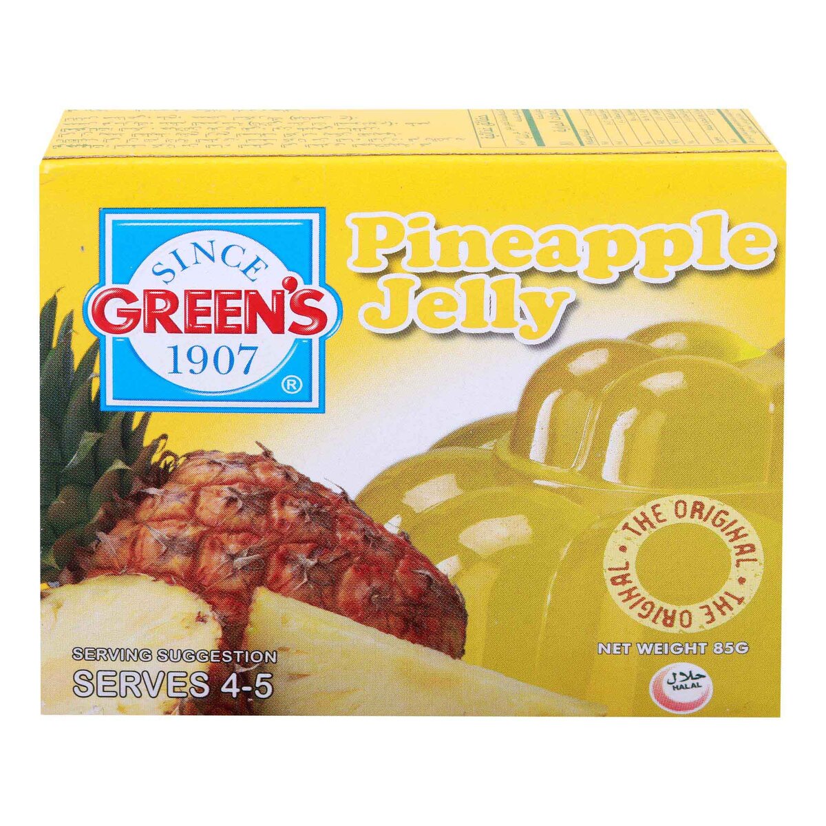 Greens Jelly Pineapple 85 g