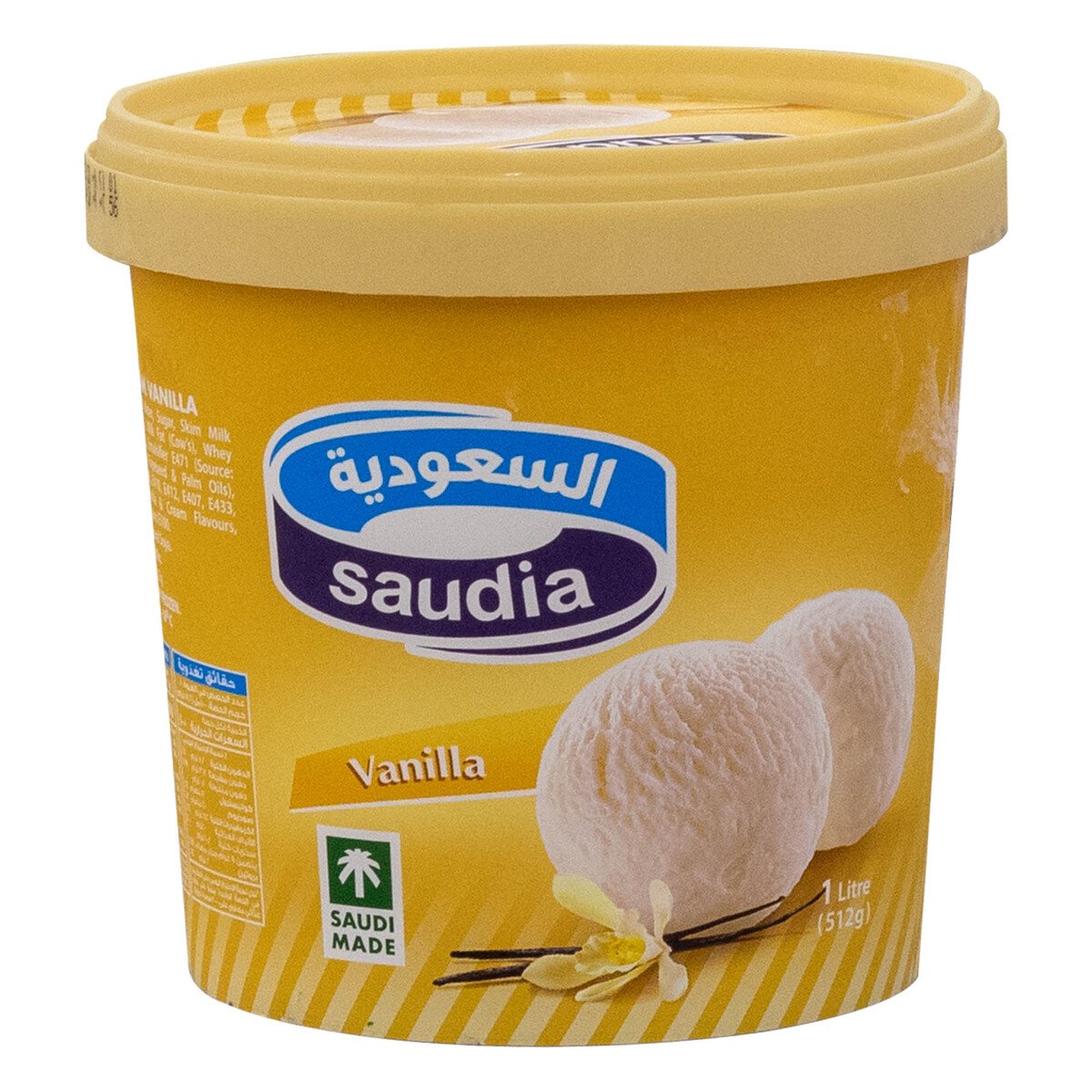 Saudia Vanilla Ice Cream 1 Litre
