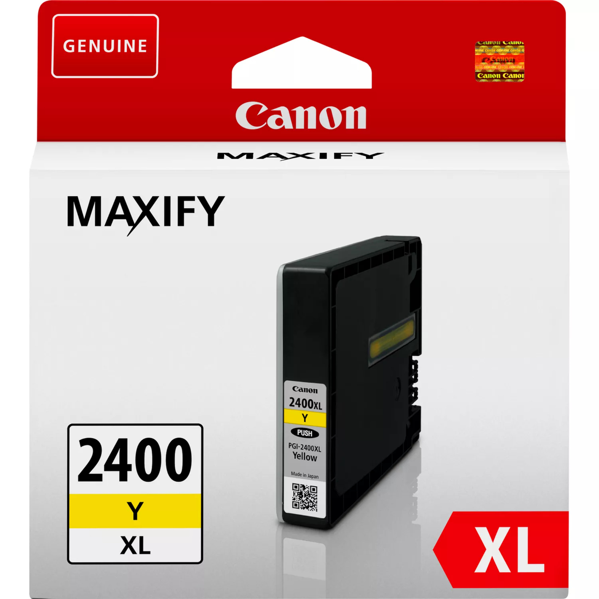 Canon High Yield Ink Cartridge, Yellow, PGI-2400XL