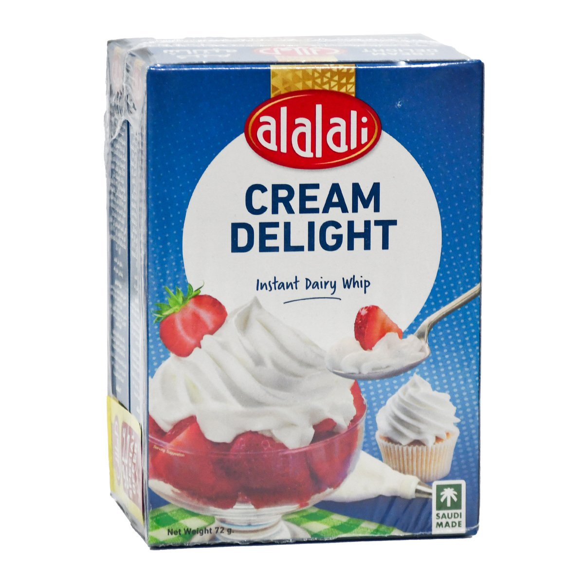 اشتري قم بشراء Al Alali Cream Delight Value Pack 2 x 72 g Online at Best Price من الموقع - من لولو هايبر ماركت Cake & Dessert Mixes في الكويت