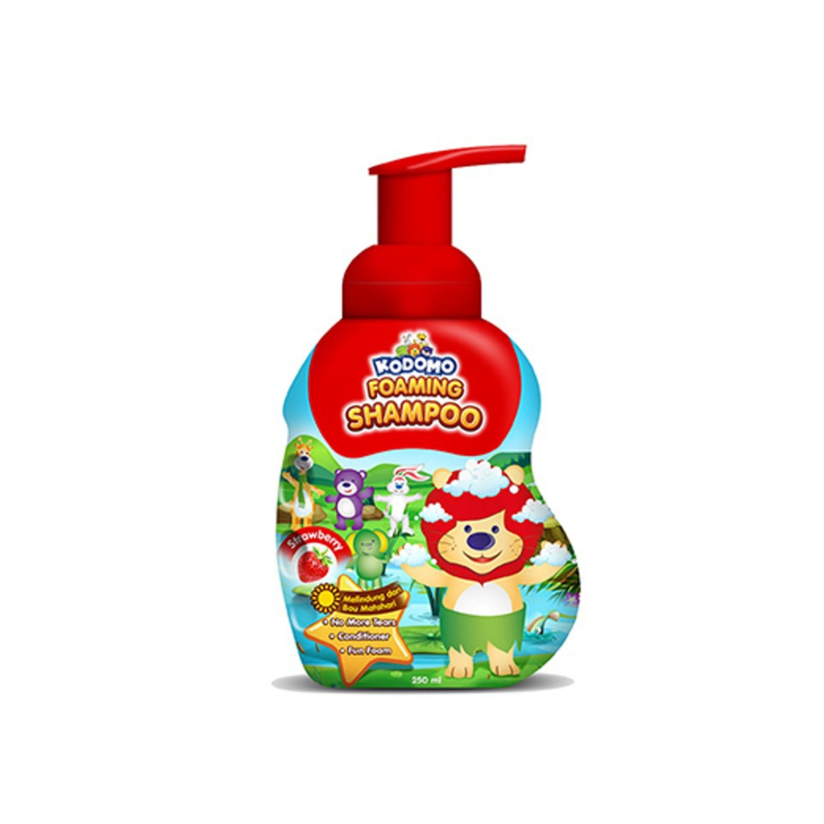 Kodomo Foaming Shampoo Strawberry 250ml