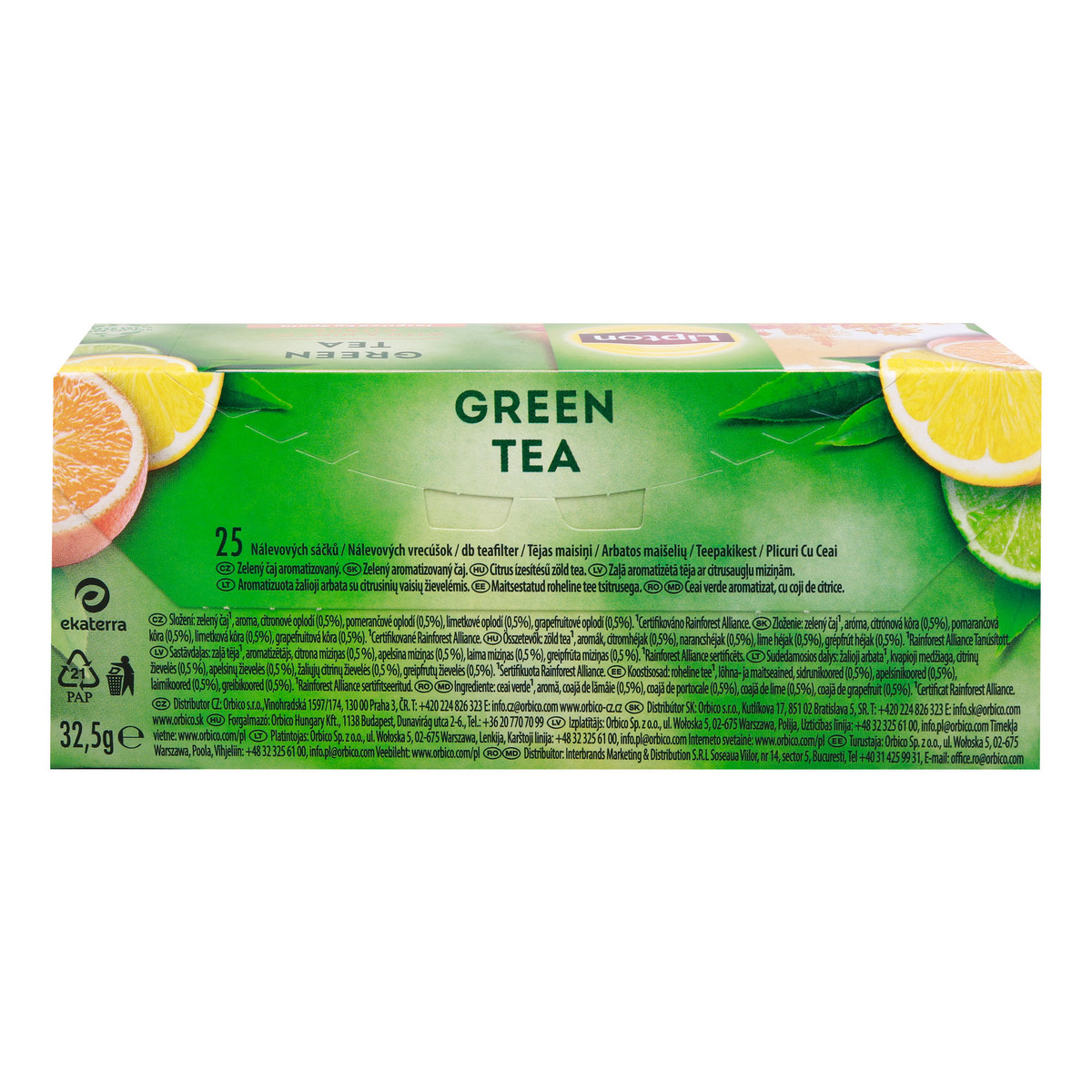 Lipton Green Tea Citrus 25 pcs 32.5 g