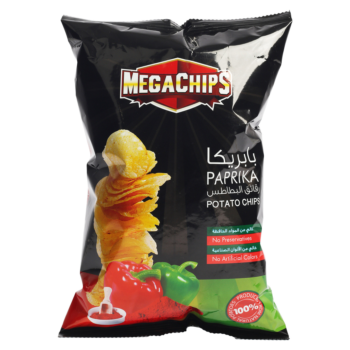 Mega Chips Paprika Potato Chips 85 g