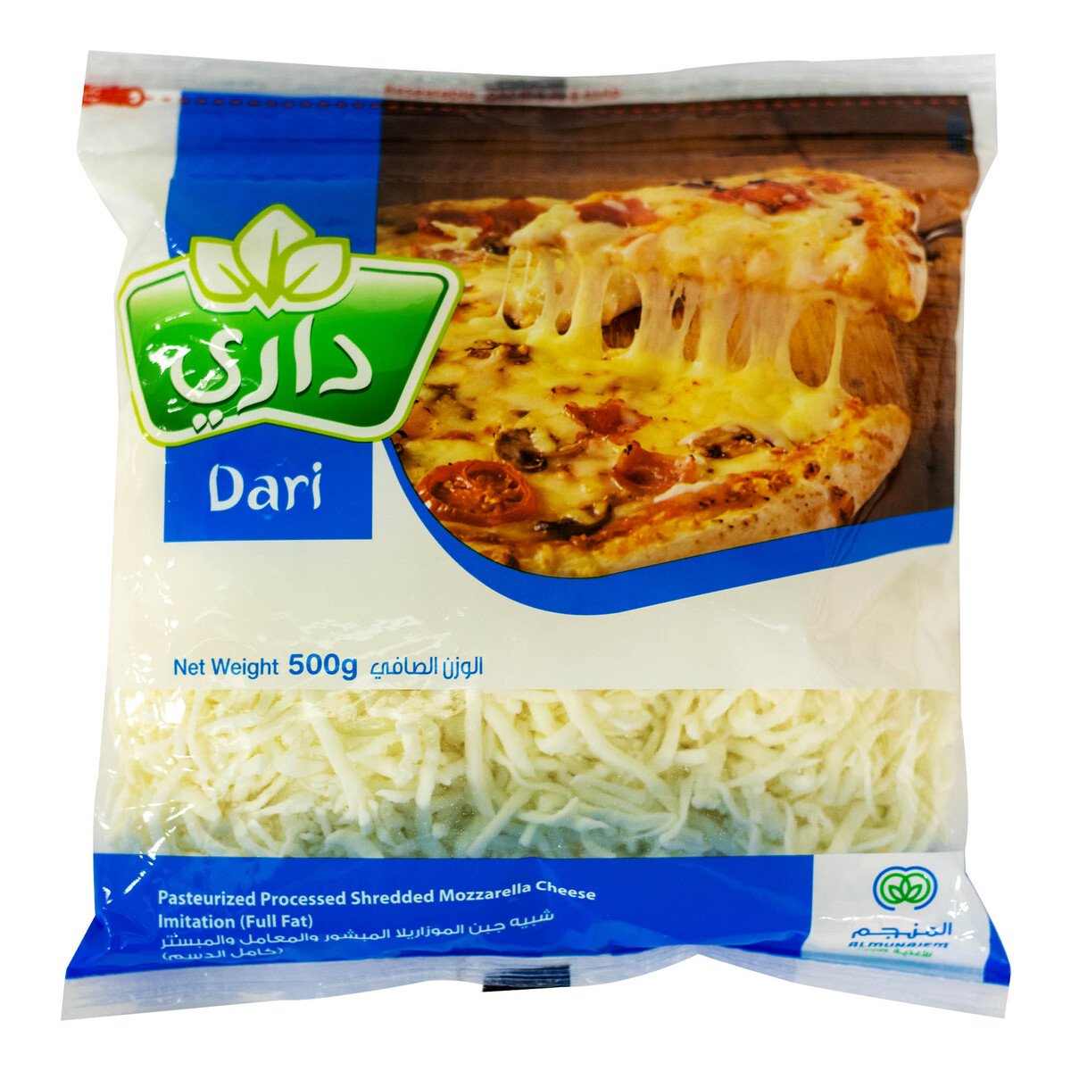 اشتري قم بشراء داري جبنة موزاريلا مبشورة 500 جم Online at Best Price من الموقع - من لولو هايبر ماركت Grated Cheese في السعودية