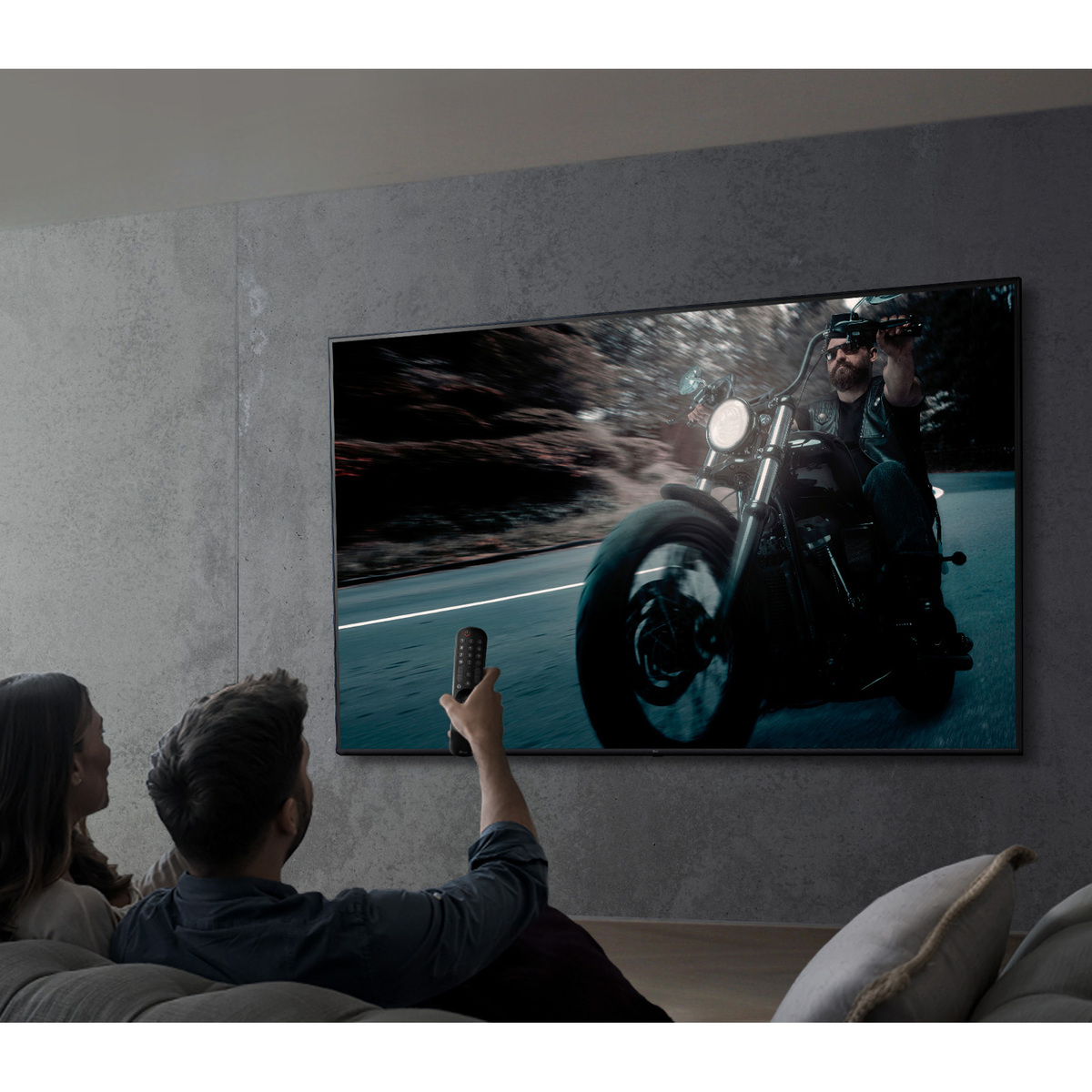 LG 75 Inches 4K Smart UHD TV, Black, 75UR80006LJ-AMRE