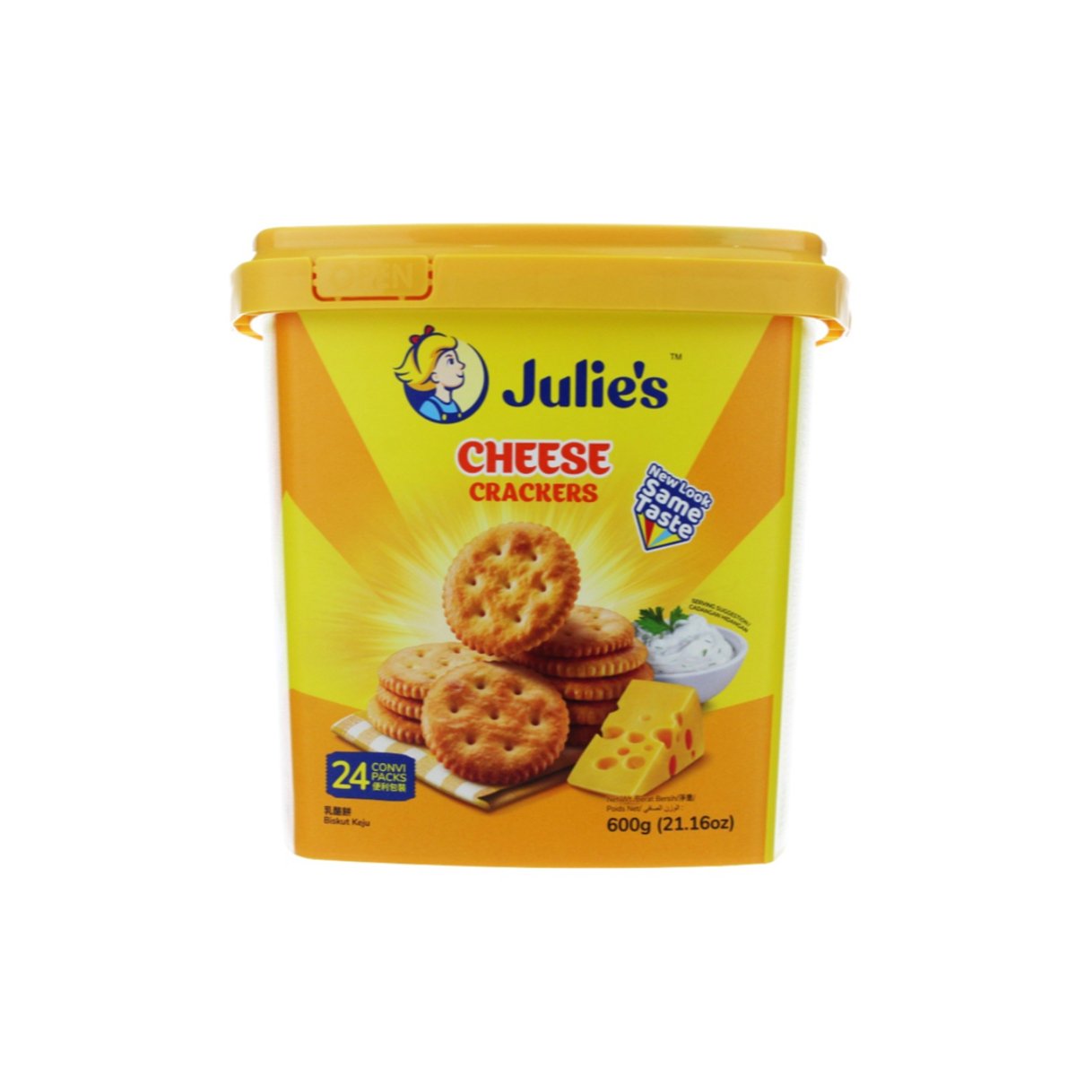 Julies Cheese Crackers 600g