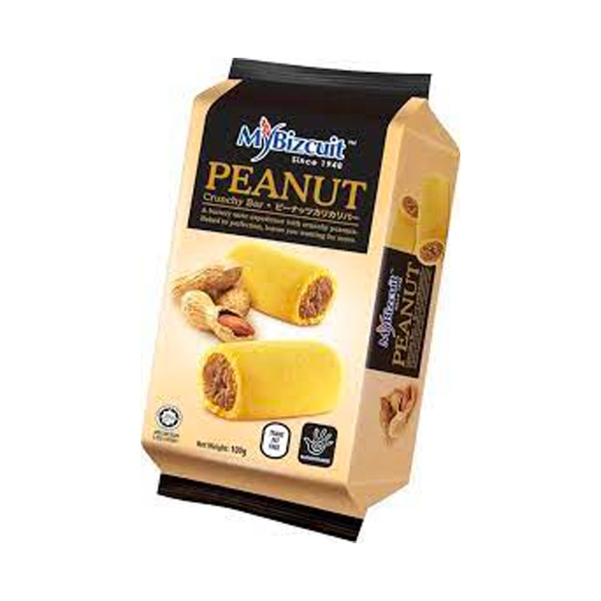Mybiscuit Peanut Crunchy Bar 280g