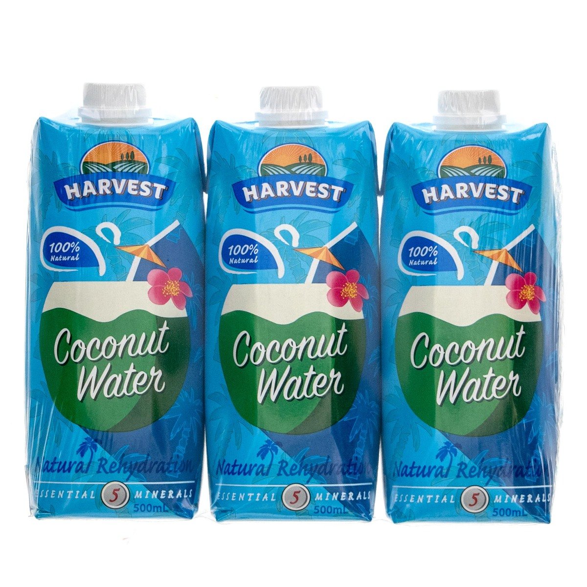 Harvest Coconut Water Value Pack 3 x 500 ml
