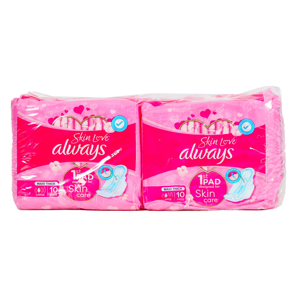 Always Skin Love Maxi Thick Large Value Pack 2 x 10 pcs