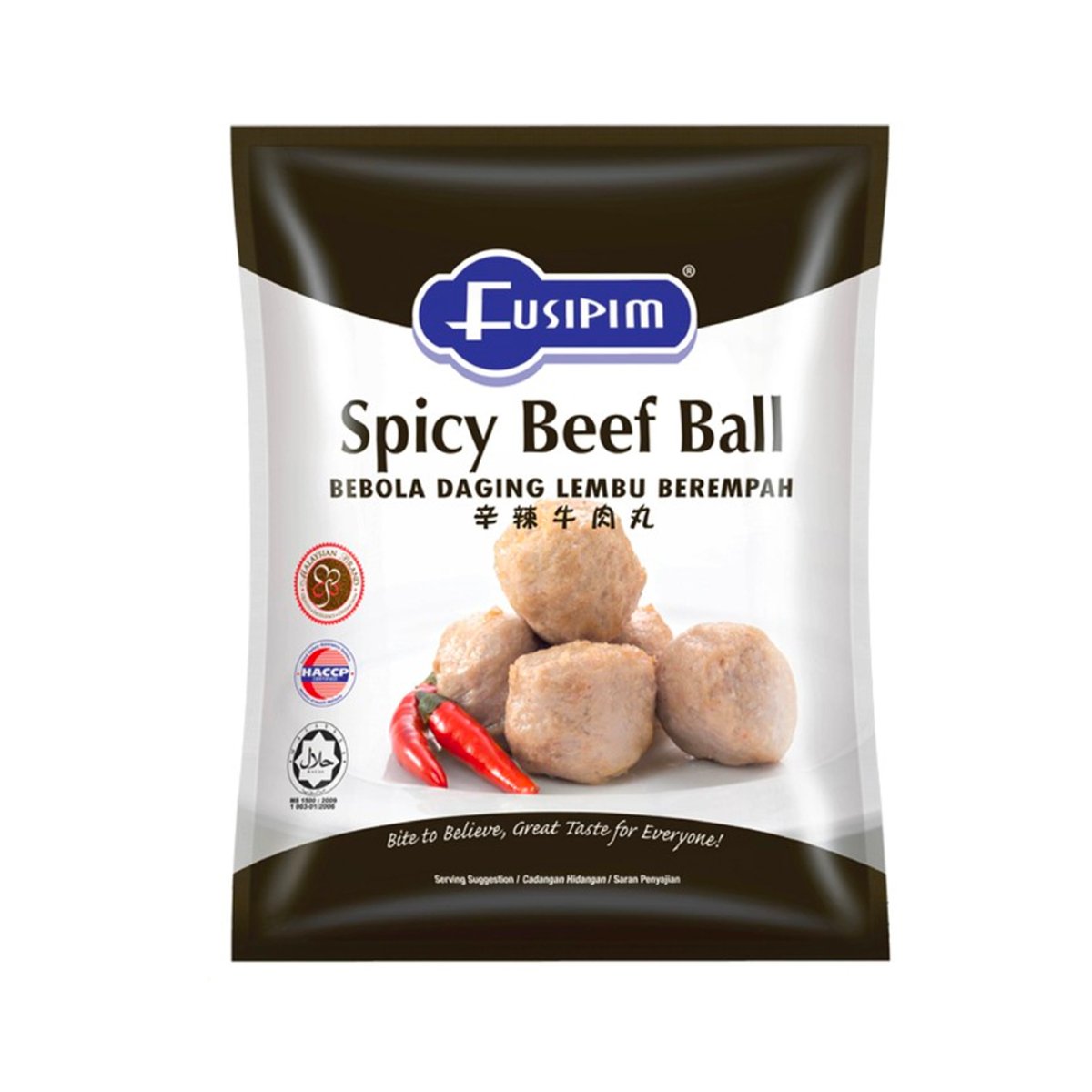 Fusipim Spicy Beef Ball 500g