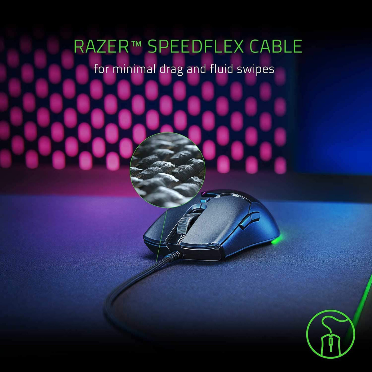 Razer Viper Mini Ultra-Lightweight Gaming Mouse with Chroma RGB, Black