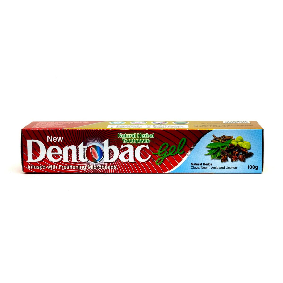 Dentobac Natural Herbal Toothpaste Gel 100g