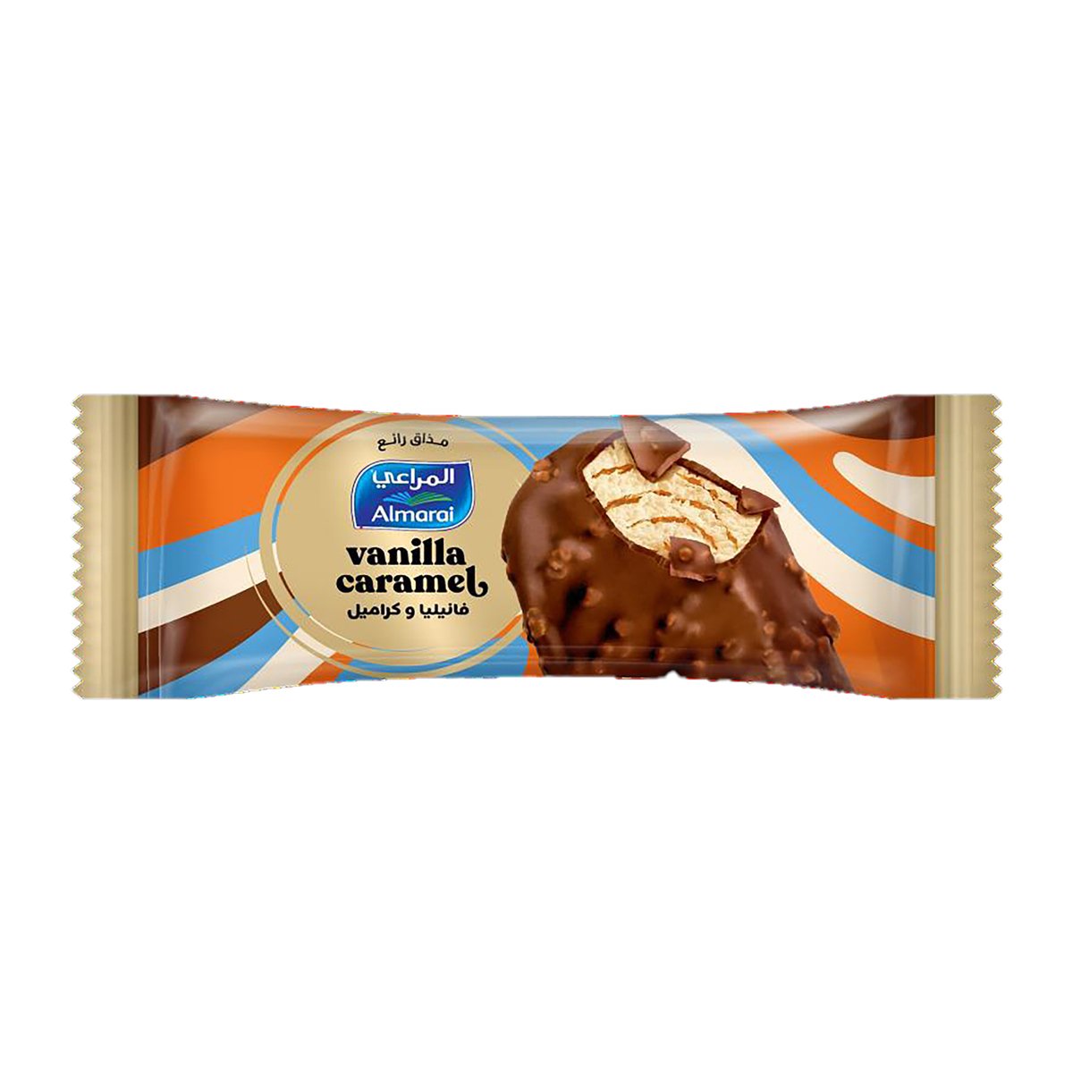 اشتري قم بشراء Almarai Vanilla Caramel Ice Cream Stick 90 ml Online at Best Price من الموقع - من لولو هايبر ماركت Ice Cream Impulse في السعودية