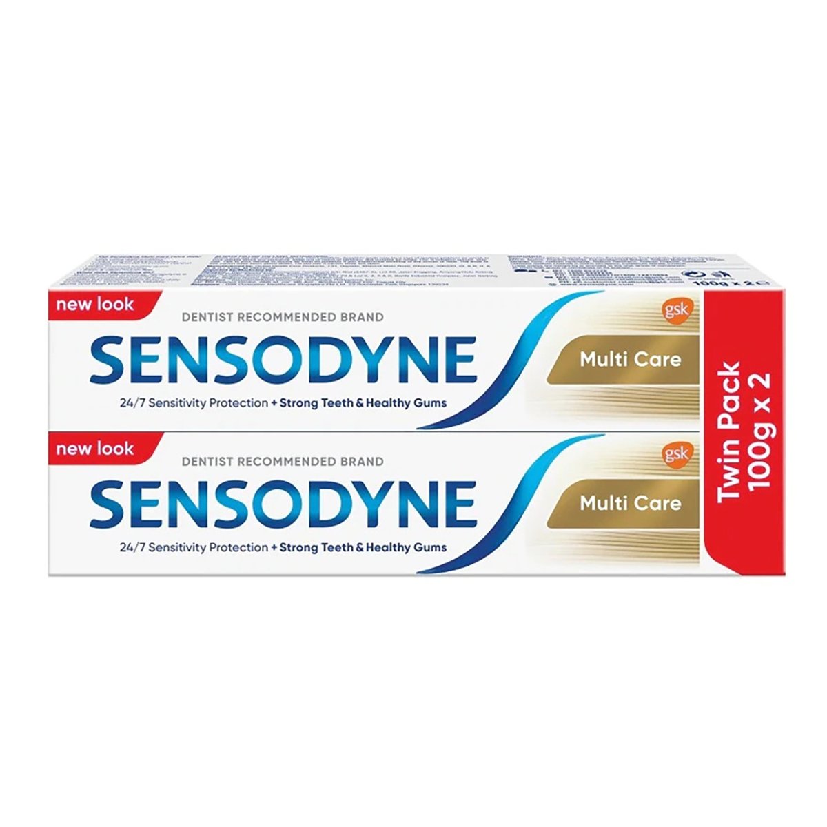 Sensodyne Toothpaste Multicare 2x100g