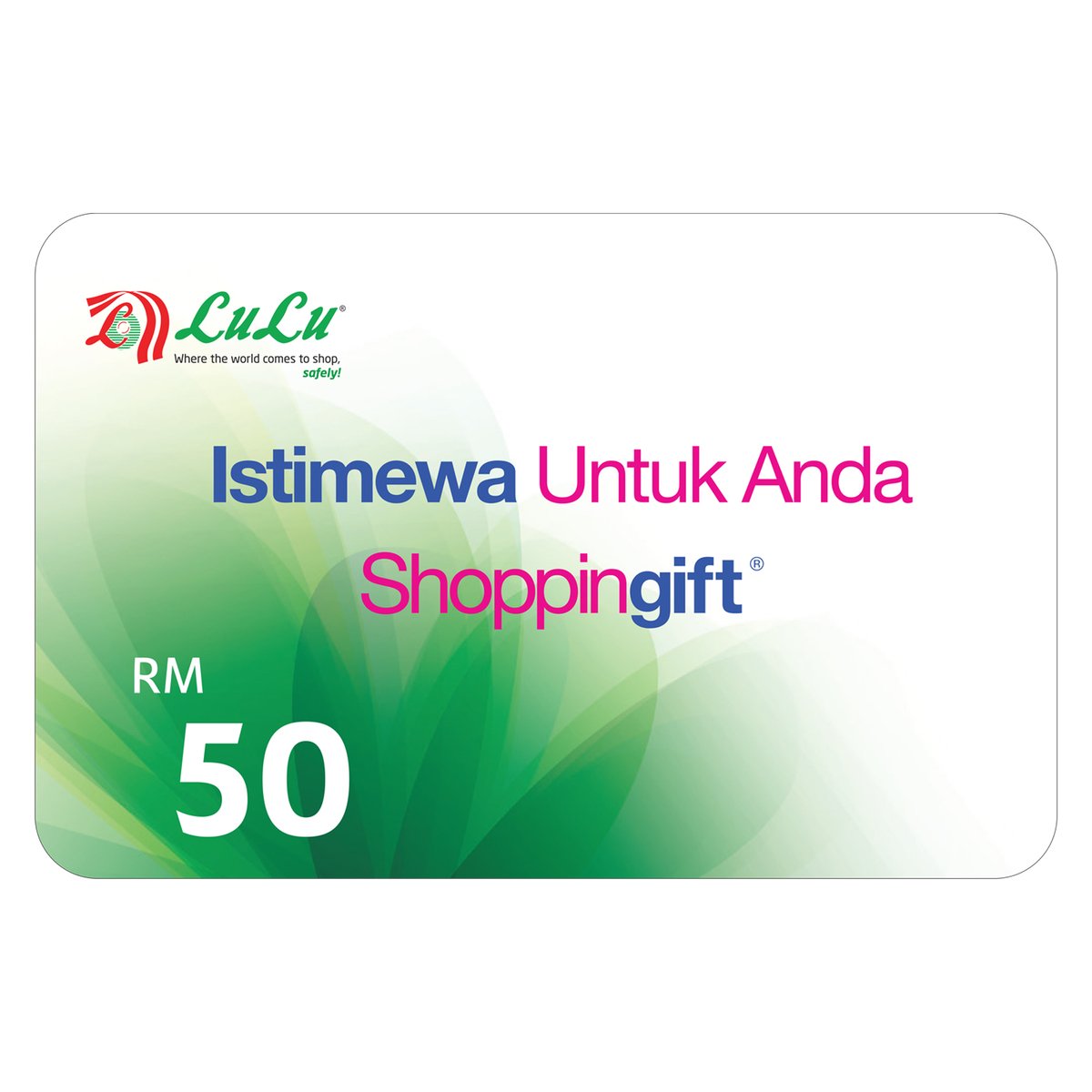 Lulu Gift Card RM 50