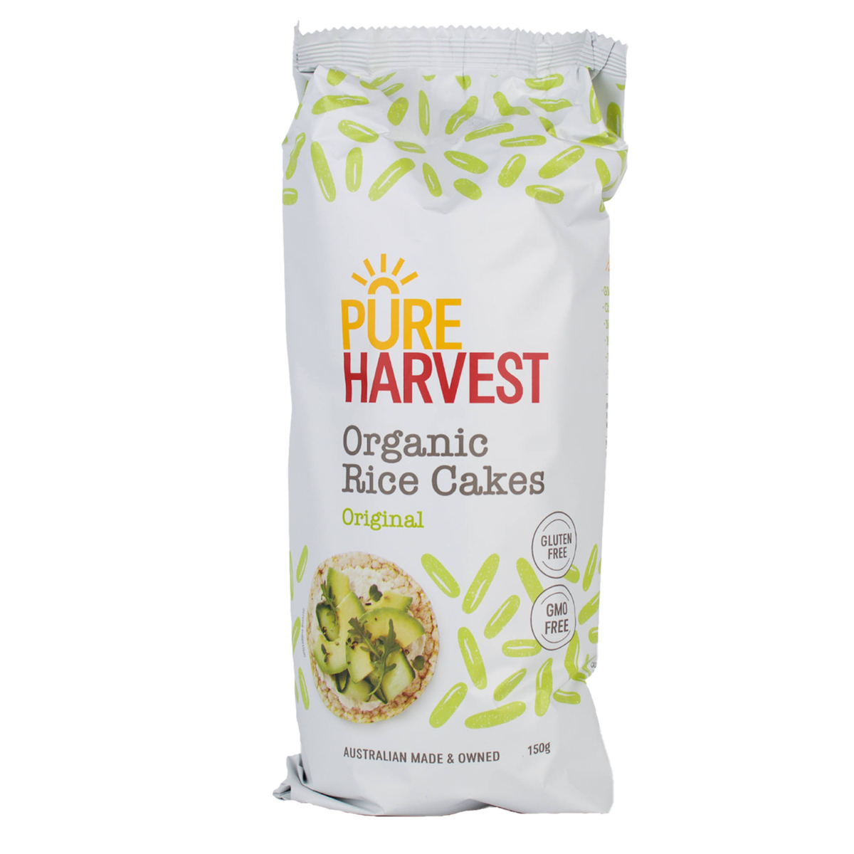 Pure Harvest Organic Rice Cakes 150 g