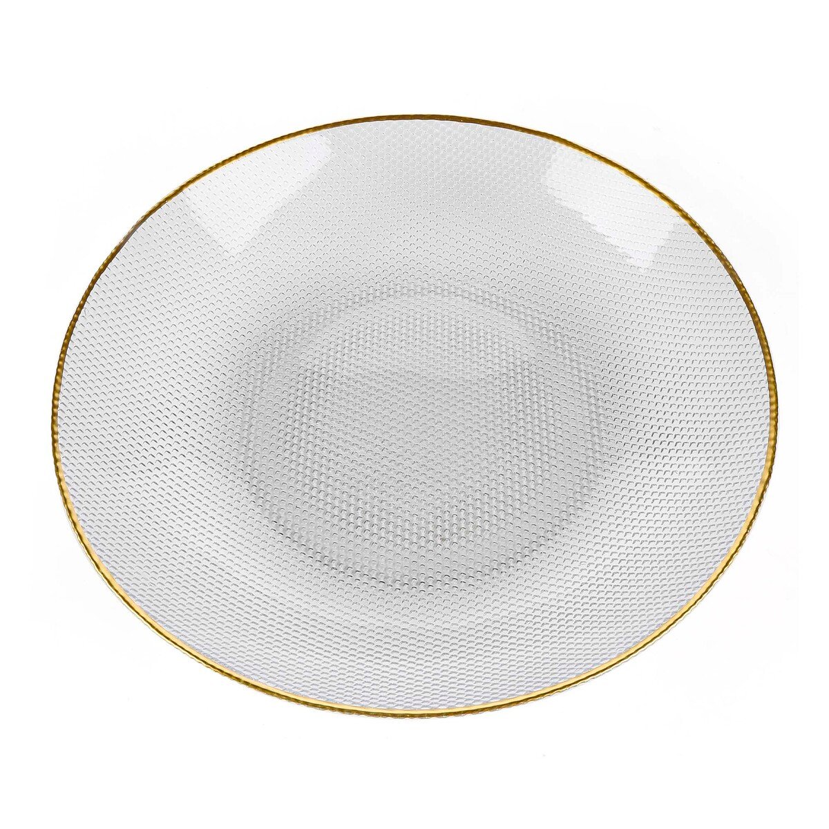 Glascom Decorative Glass Bowl, 30 cm, FV34