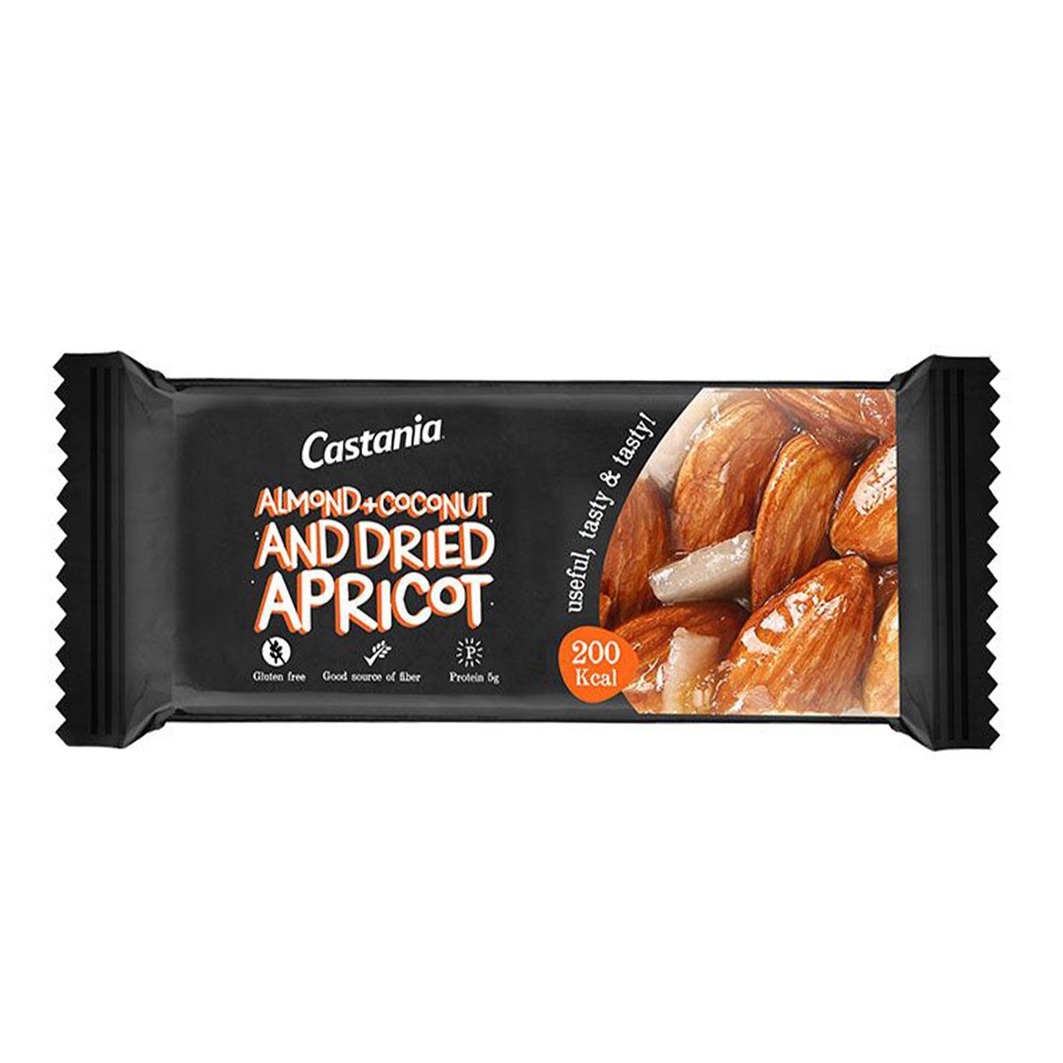 Castania Almond + Coconut And Dried Apricot Bar 38 g