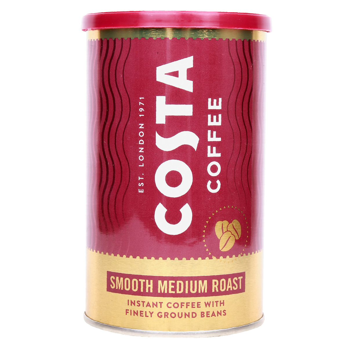 Costa Smooth Medium Roast Coffee 100 g