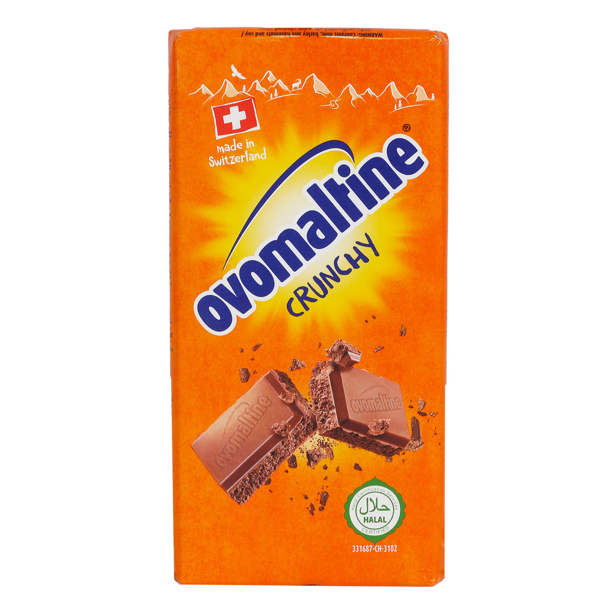 Ovomaltine Crunchy Chocolate Bar 100 g