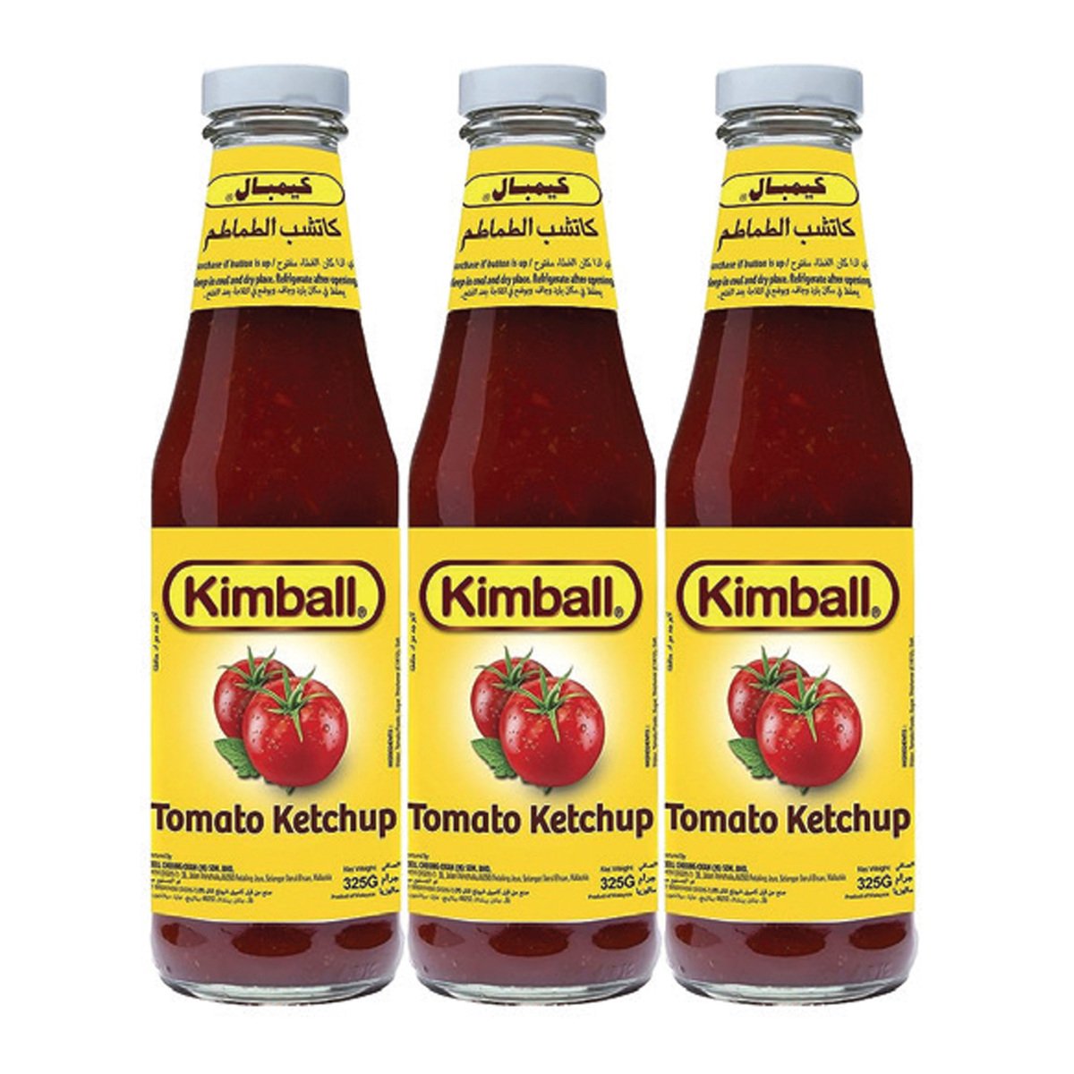 Kimball Tomato Ketchup 3 x 325 g