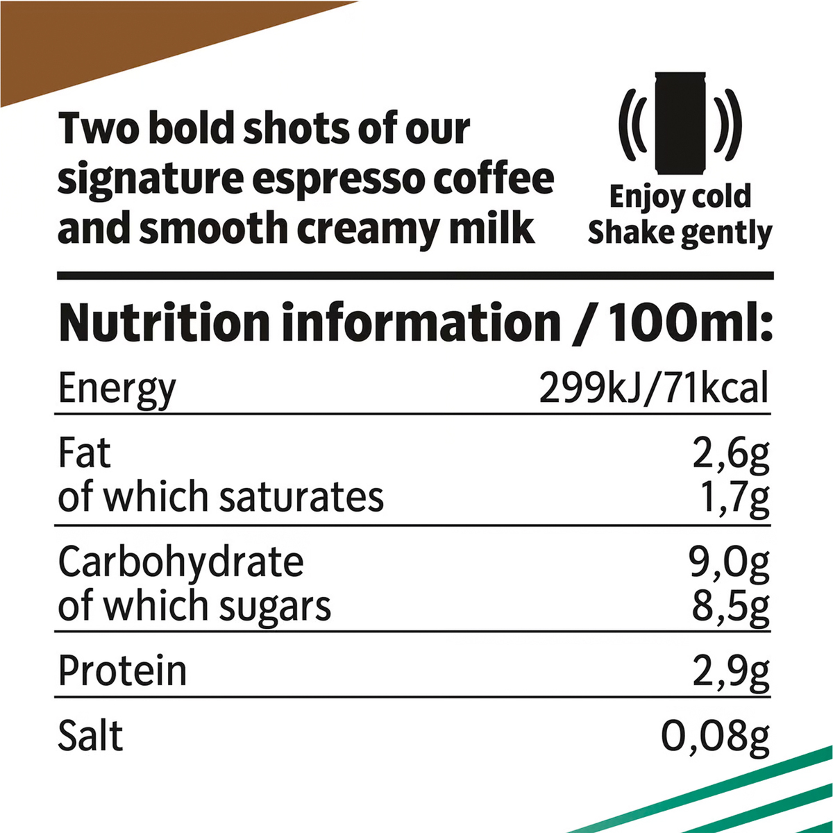 Starbucks Doubleshot Espresso Value Pack 2 x 200 ml
