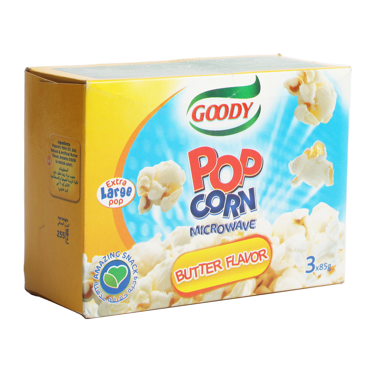 Goody Butter Flavoured Microwave Popcorn 255 g