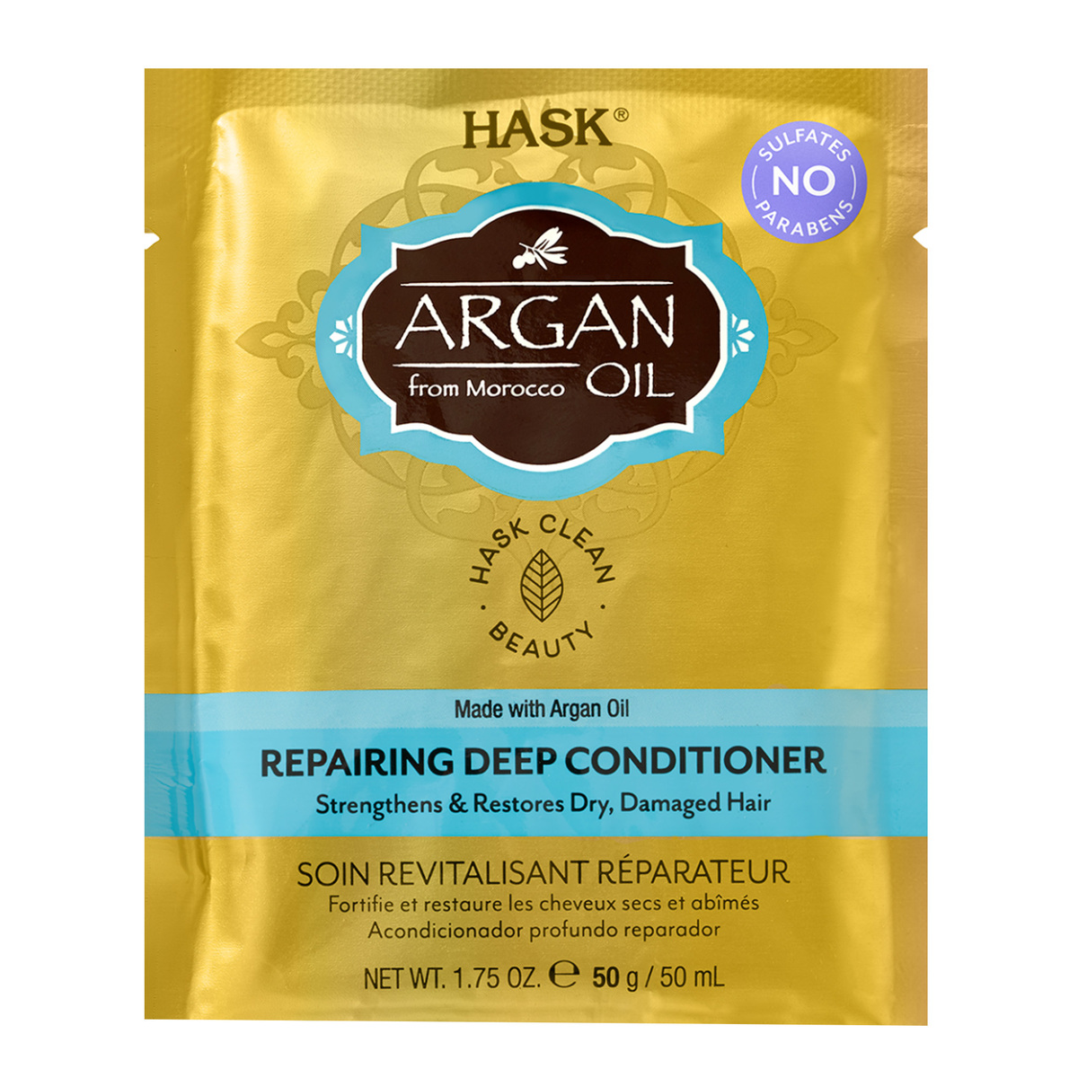 Hask Argan Oil Repairing Deep Conditioner, 50 ml