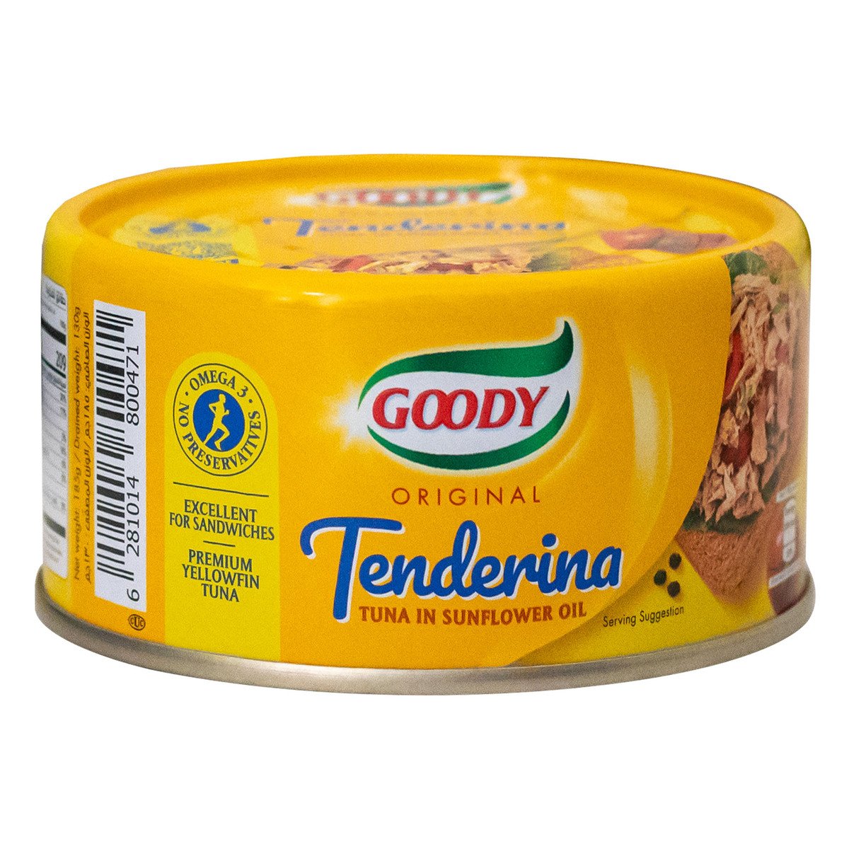 Buy Goody Tenderina Tuna in Sunflower Oil 185 g Online at Best Price | Canned Tuna | Lulu KSA in Saudi Arabia