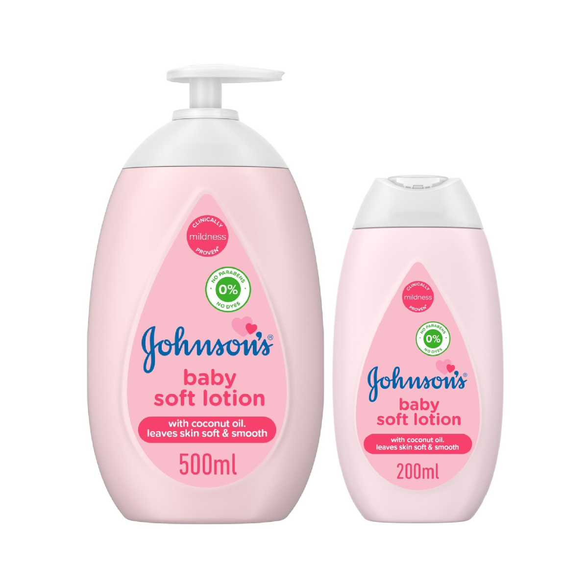 Johnson's Baby Soft Lotion 500 ml + 200 ml