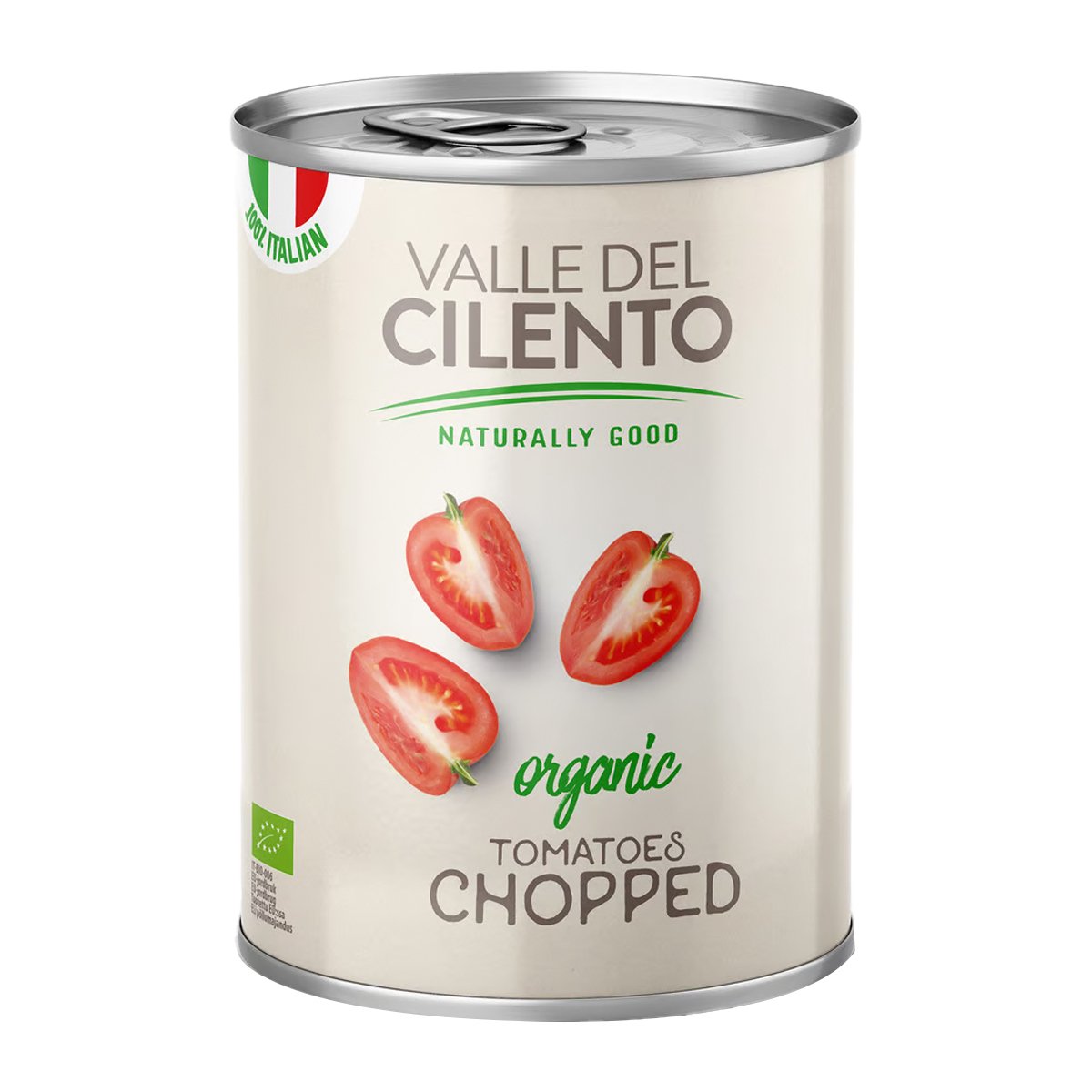 Buy Valle Del Cilento Organic Chopped Tomatoes 400 g Online at Best Price | Cand Tomatoes&Puree | Lulu KSA in UAE