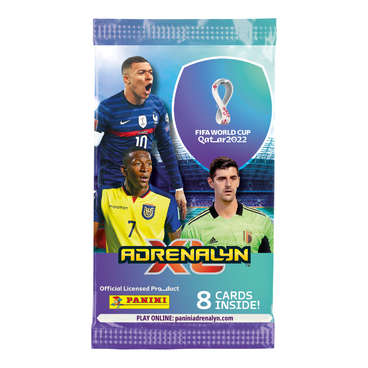 Panini FIFA World Cup 2022 Adrenalyn XL Pocket Tin Pack (Assorted 1 Set)