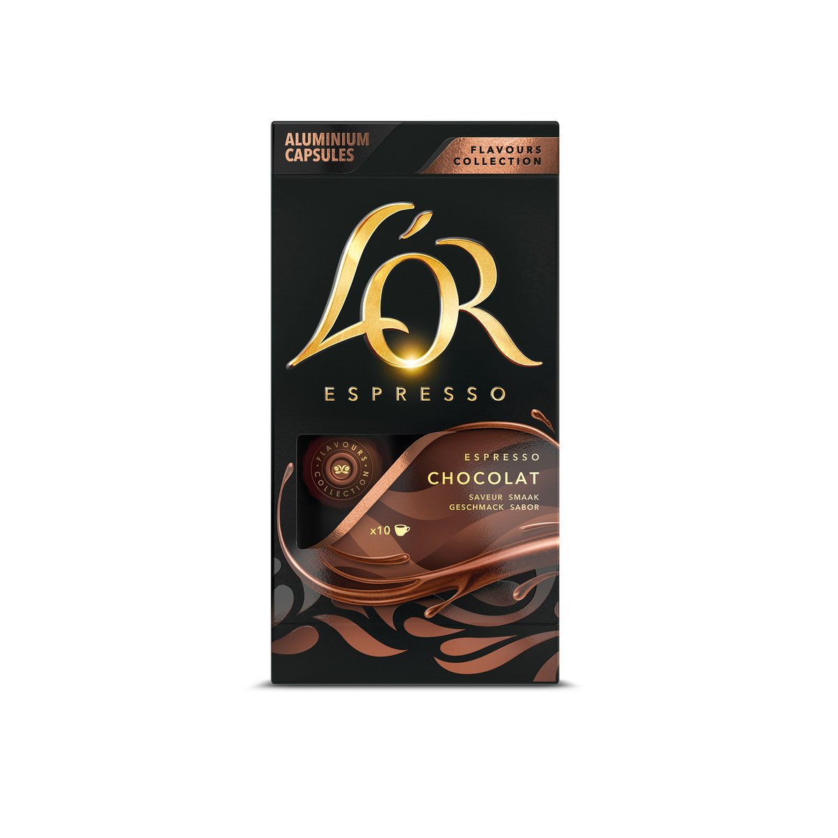 L'Or Espresso Chocolat Aluminium Capsules 10 pcs