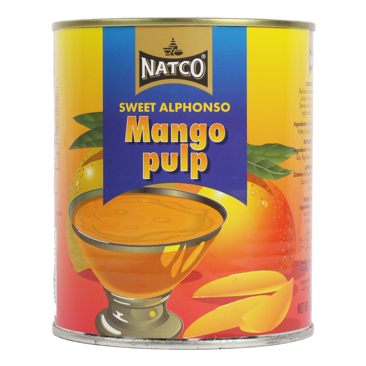 Natco Mango Pulp Sweet Alphonso 850 g